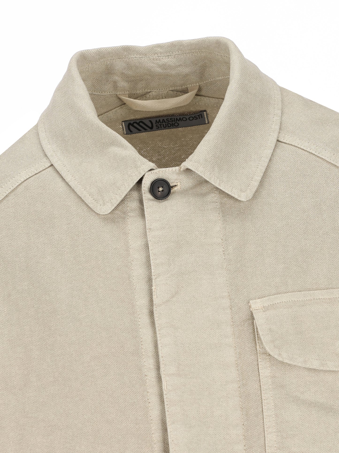 Chaqueta de mezcla de algodón