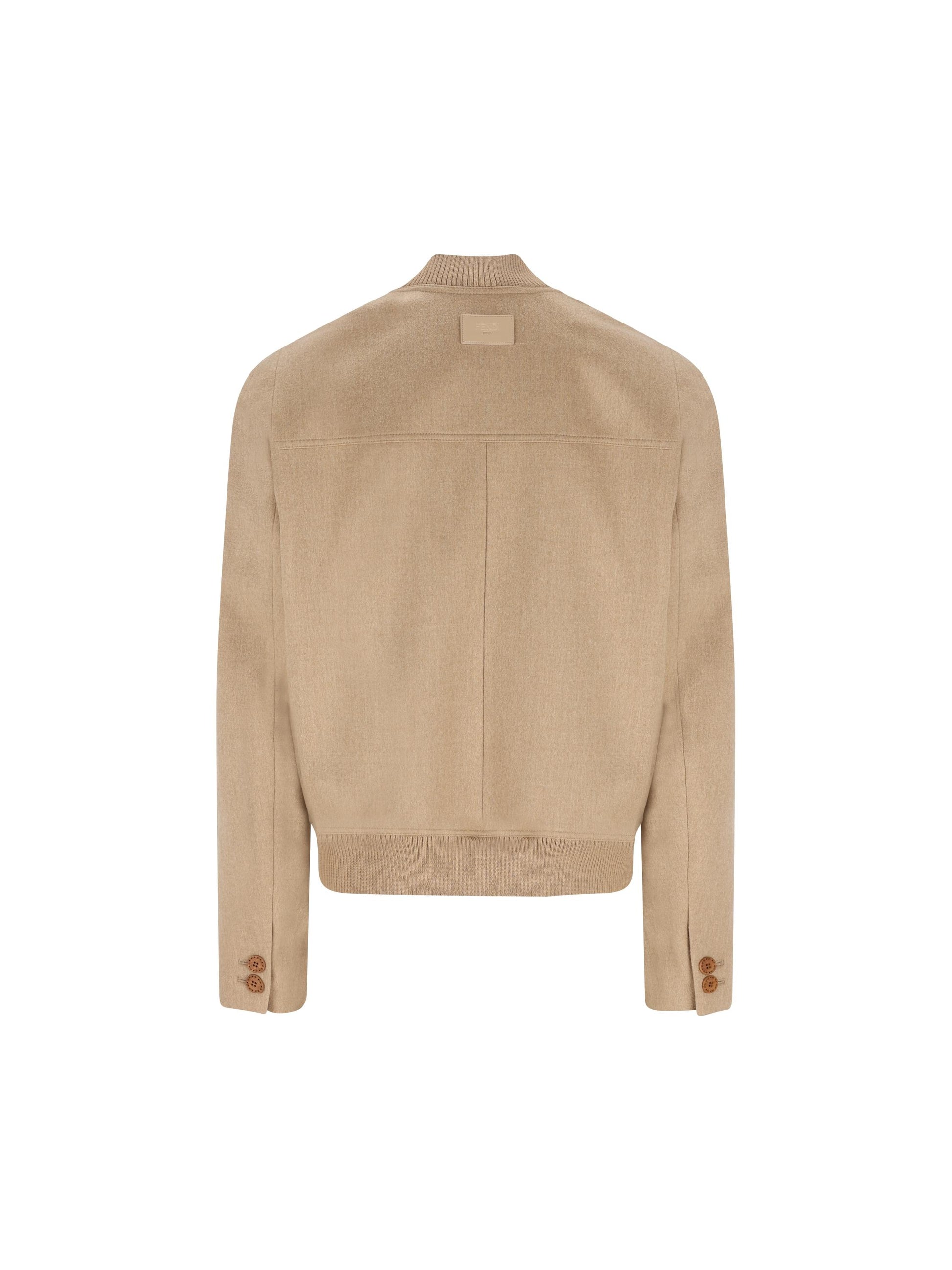 Bomber realizzato in cashmere. FW1400 ASC6F1KXQ FENDI 