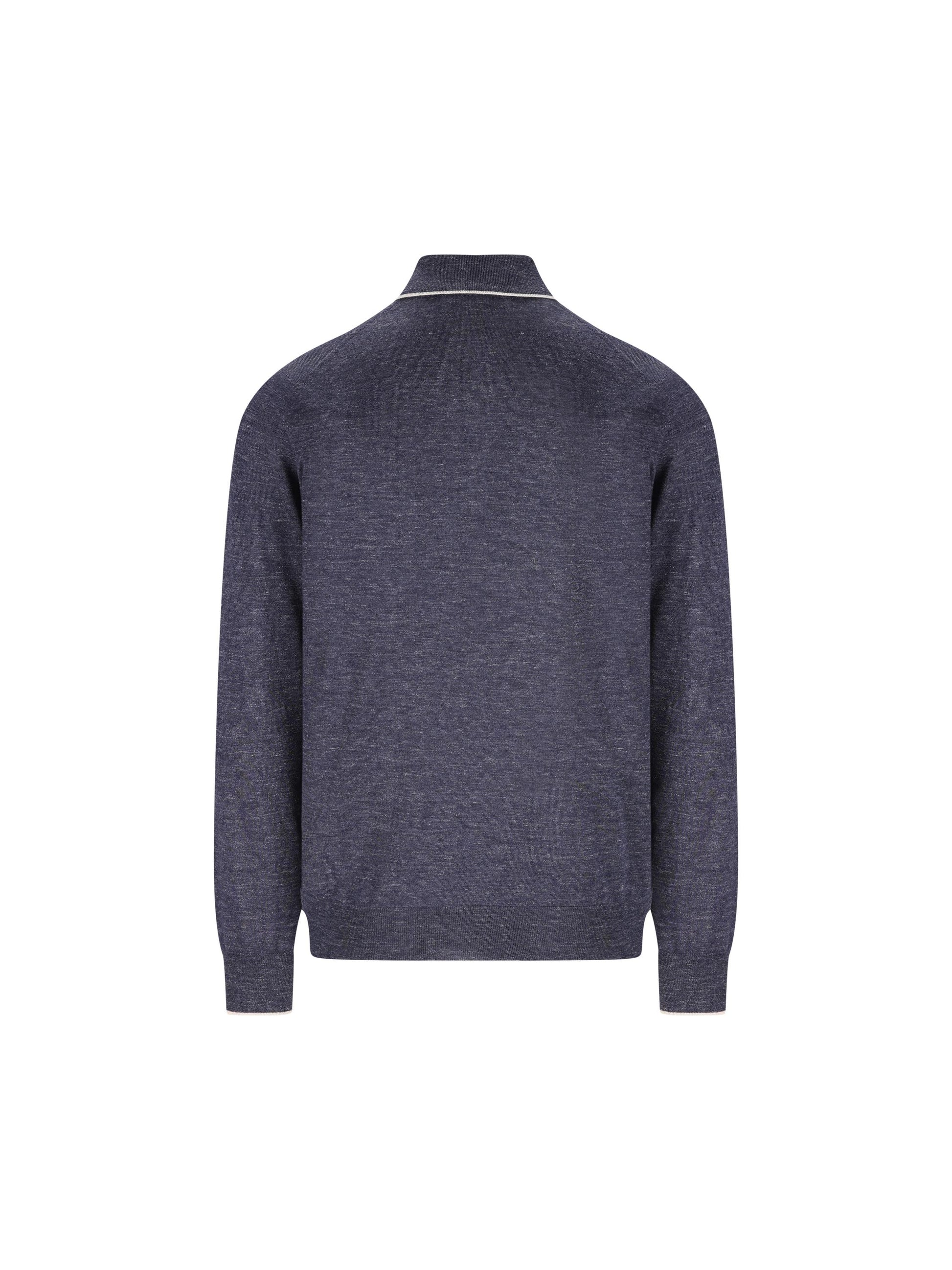 Polo realizzata in cashmere e seta. MHS805905 CKL07 BRUNELLO CUCINELLI 