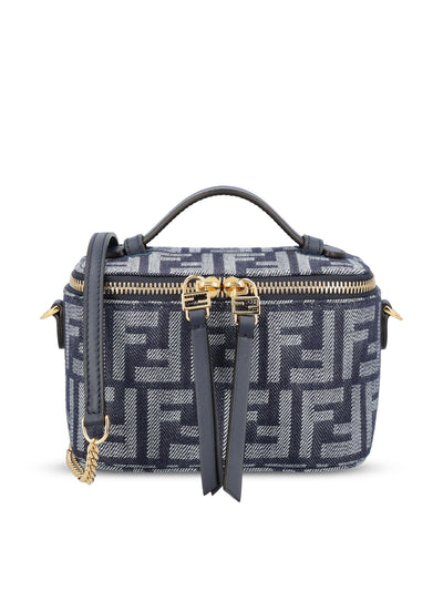 Borsa realizzata in tessuto FF jacquard. 8BS108 AWVAF0NAP FENDI 