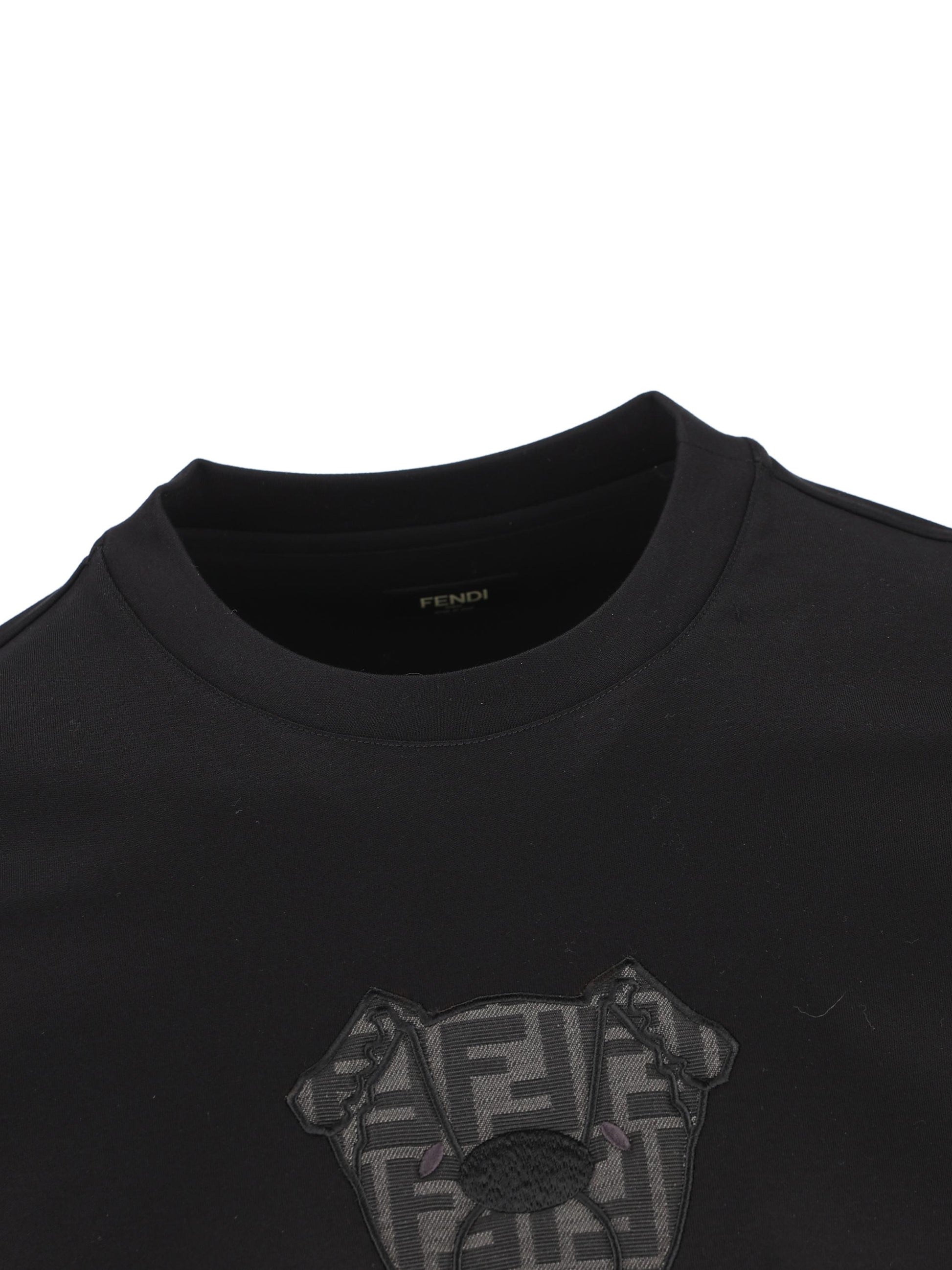 T-Shirt realizzata in cotone. FY0936 AW0PF0QA1 FENDI 