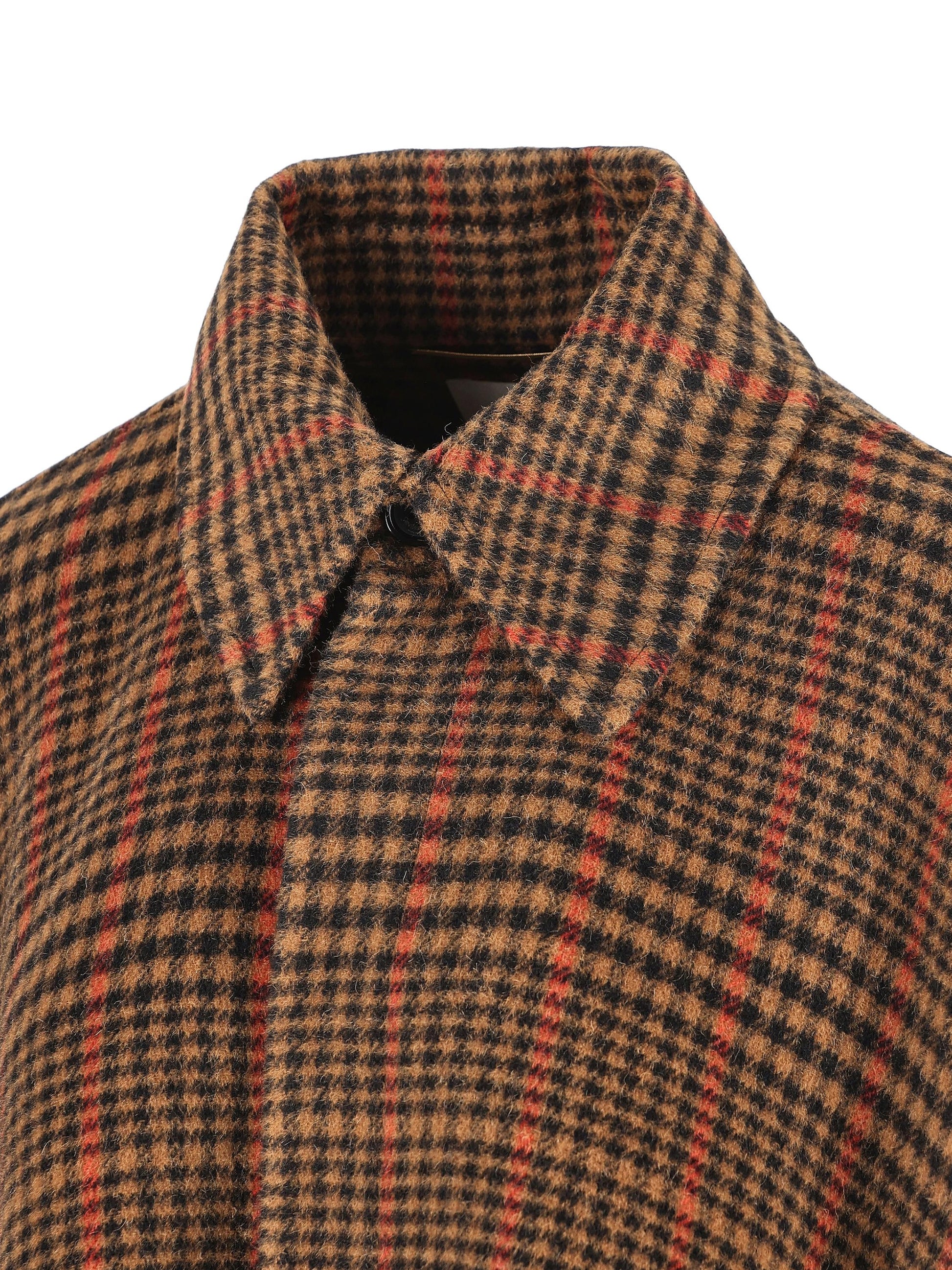Mantella-plaid realizzata in lana. 842744 Y1M562513 SAINT LAURENT 
