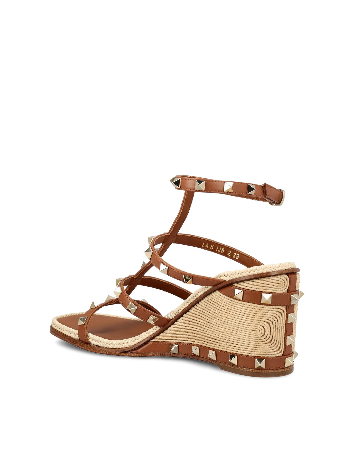 Sandali realizzati in pelle e cotone. 8W2S0IJ8HJQ 48L VALENTINO GARAVANI 