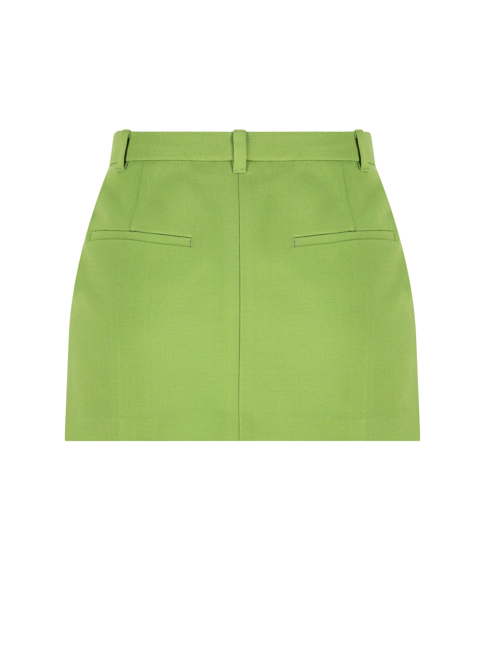 Minigonna realizzata in viscosa. MG2573 18FQF0089 MIU MIU 