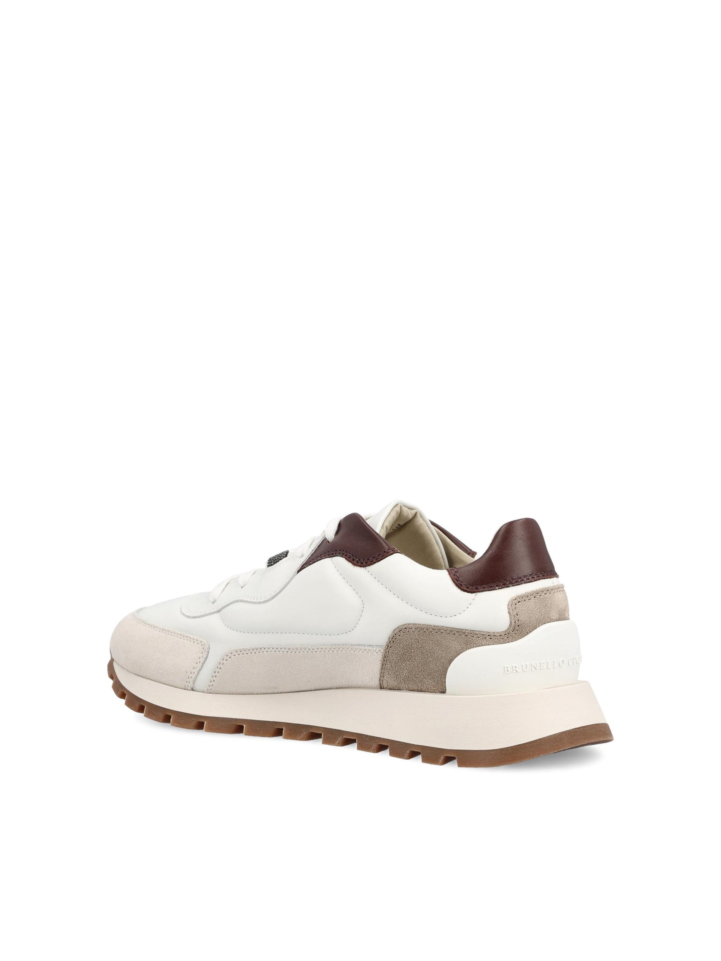 Sneakers realizzate in pelle. MZGSG3028 C7592 BRUNELLO CUCINELLI 