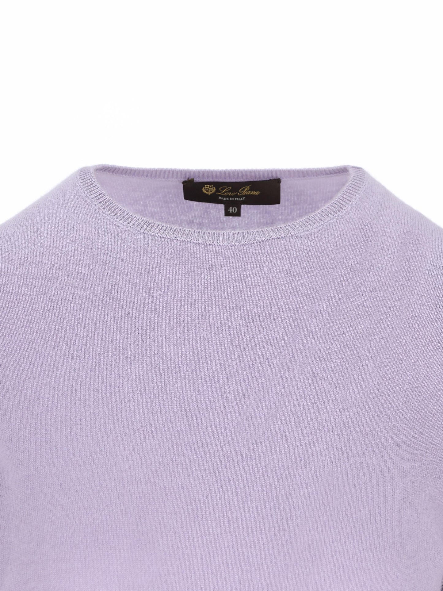 Girocollo realizzato in cashmere. FAQ4508 402O LORO PIANA 