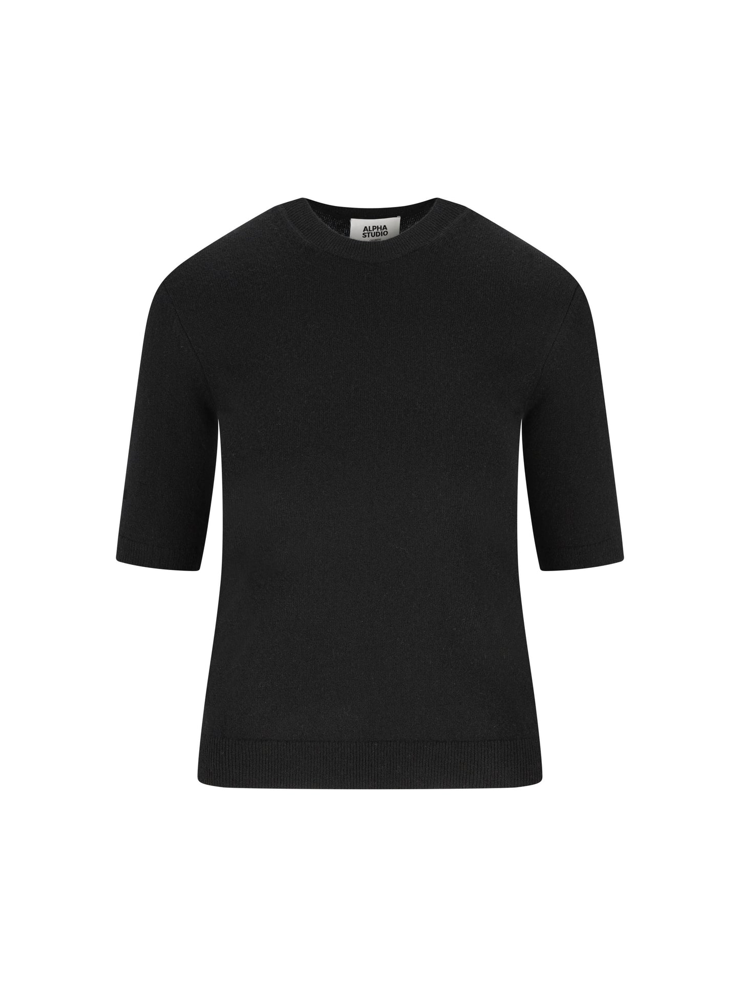 Maglia in Cashmere Manica Corta 4320C 2002 ALPHA STUDIO 