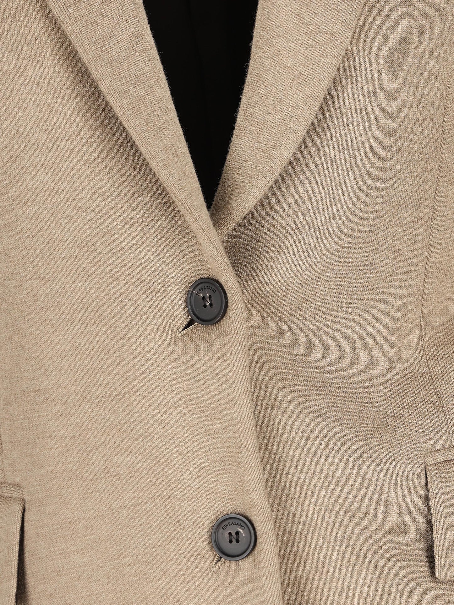 Blazer realizzato in lana vergine. 13H884 788805001 SALVATORE FERRAGAMO 