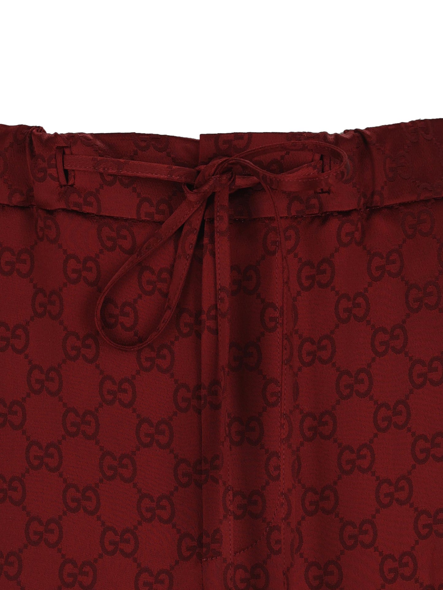 Pantaloni realizzati in raso. 841101 Z7ADF6318 GUCCI 