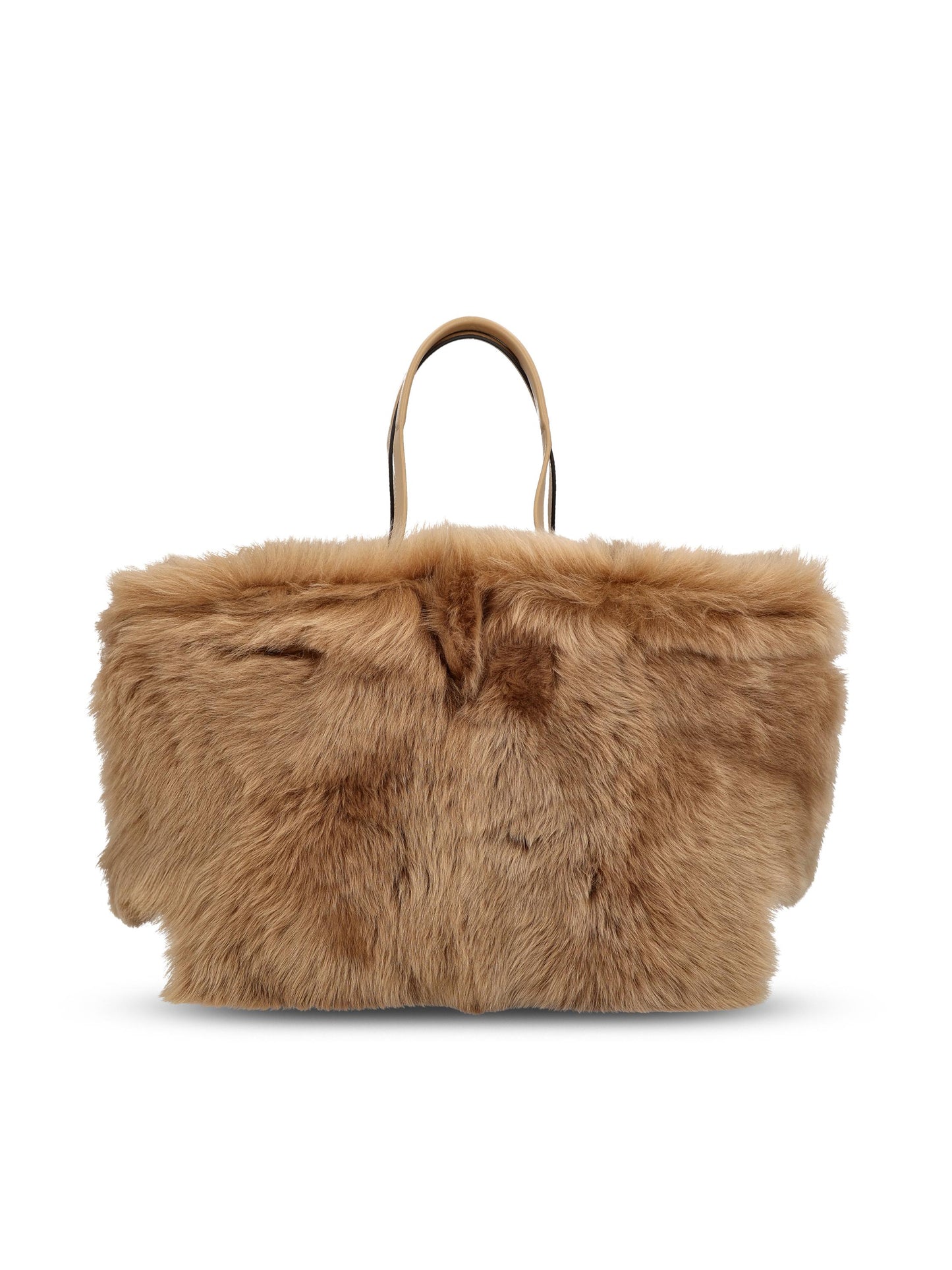 Borsa realizzata in pelliccia di agnello. XBWDBMAM250UQM C814 TOD'S 