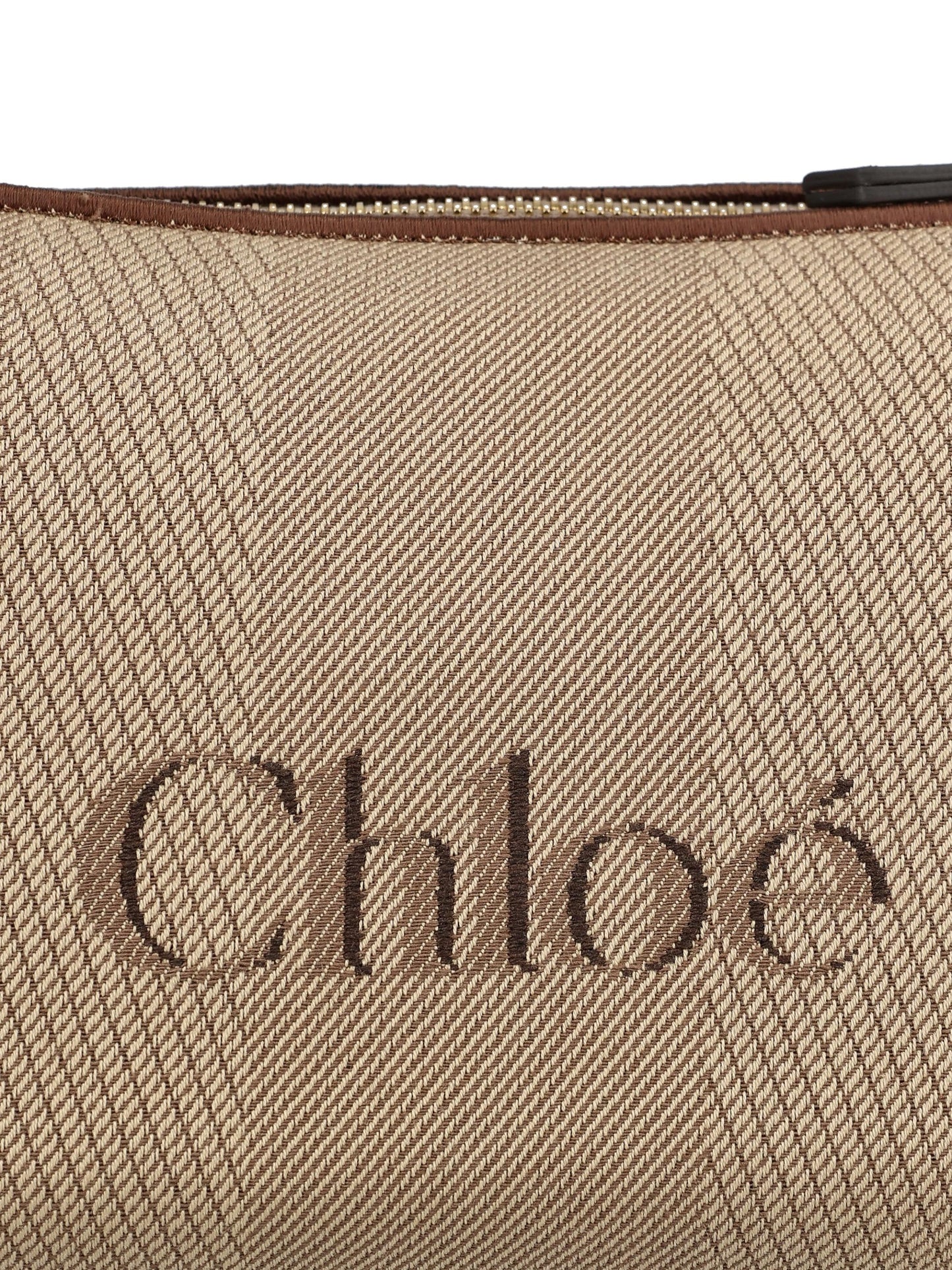 Borsa a spalla Chloé Carry in tela CH25UP566O65 28H CHLOE' 