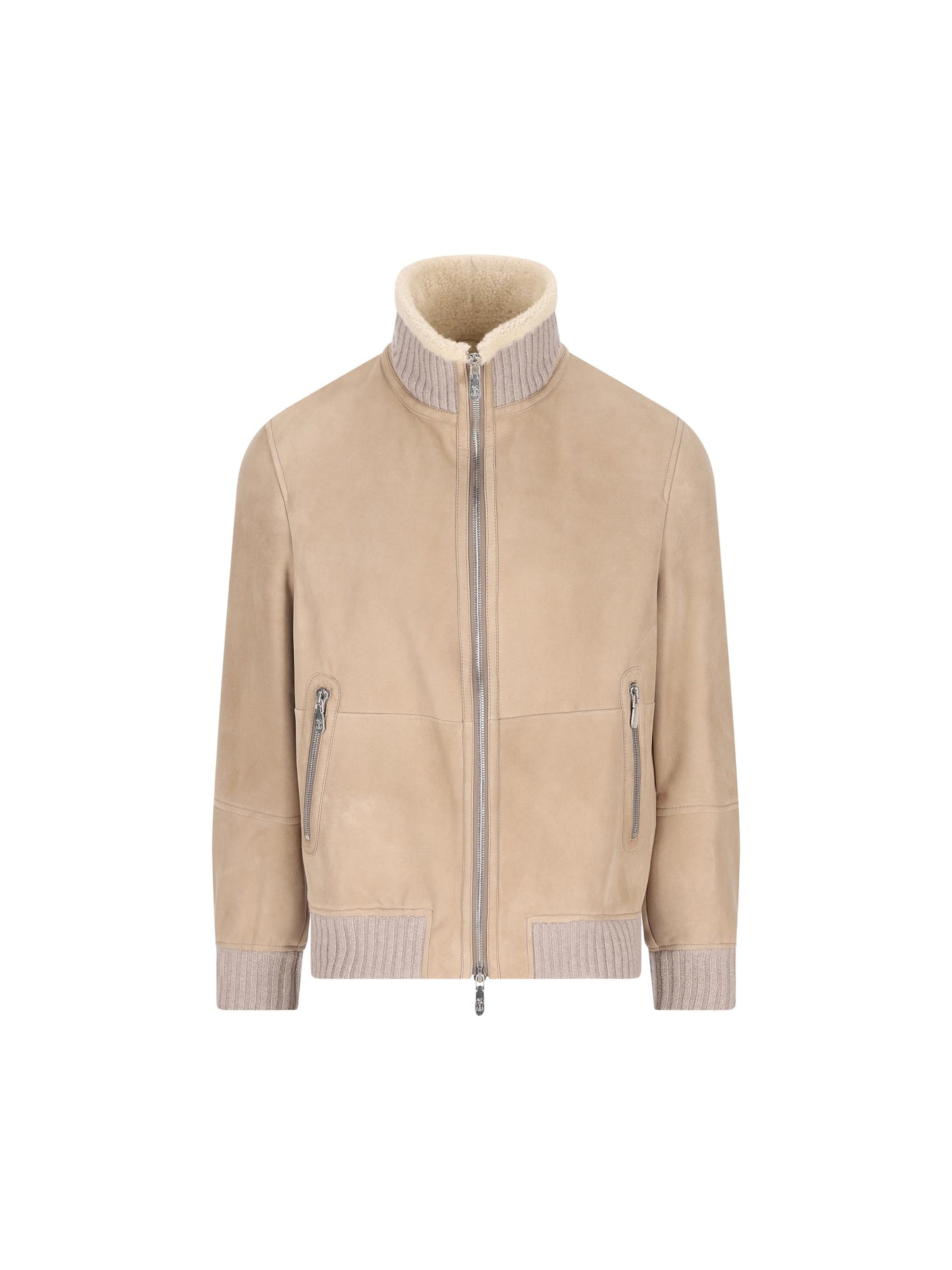 Bomber in shearling. MPMLS1737 C4248 BRUNELLO CUCINELLI 