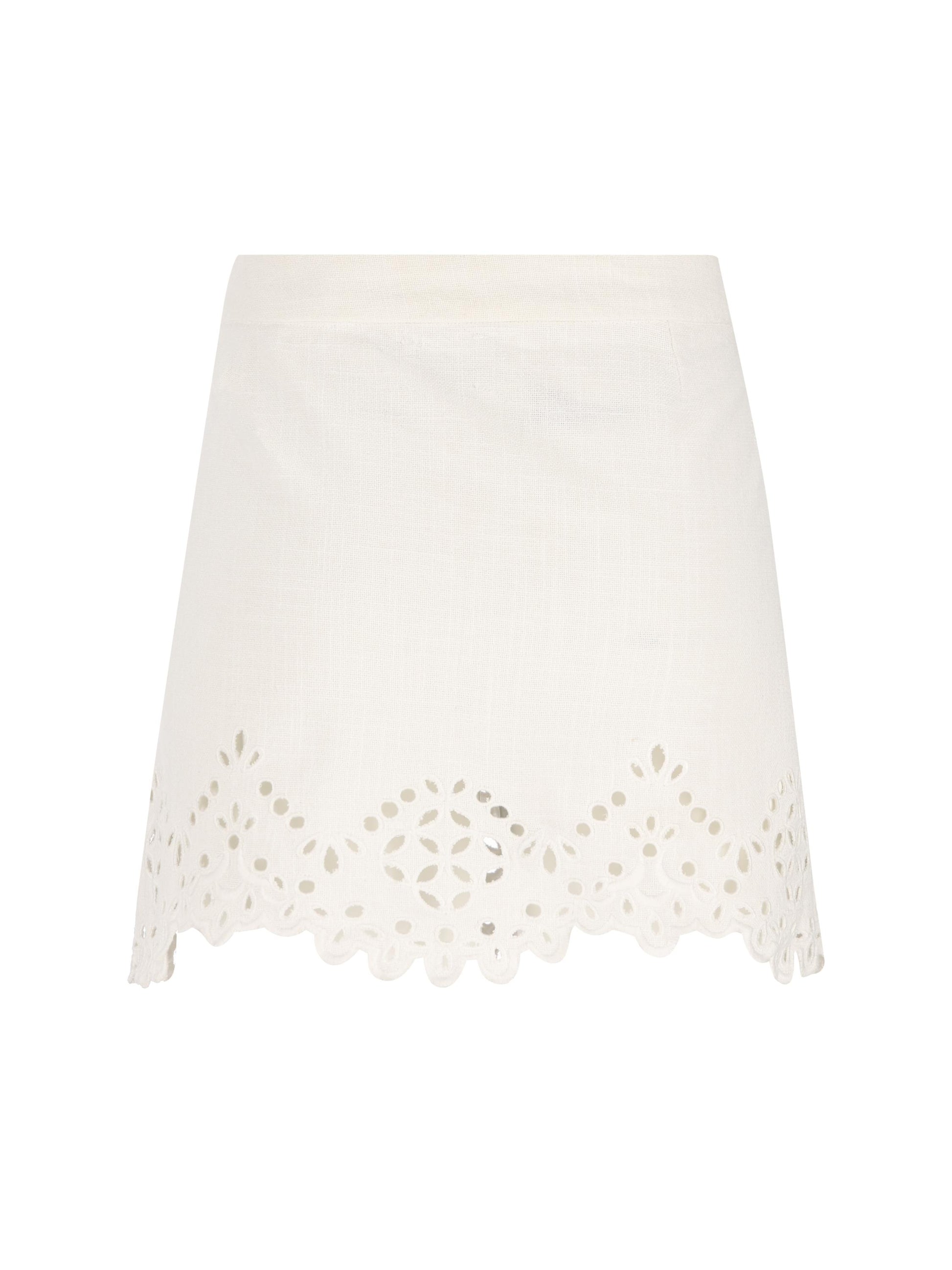 Gonna realizzata in cotone. 26PJU0466FA-D1J04E 20WH ISABEL MARANT 