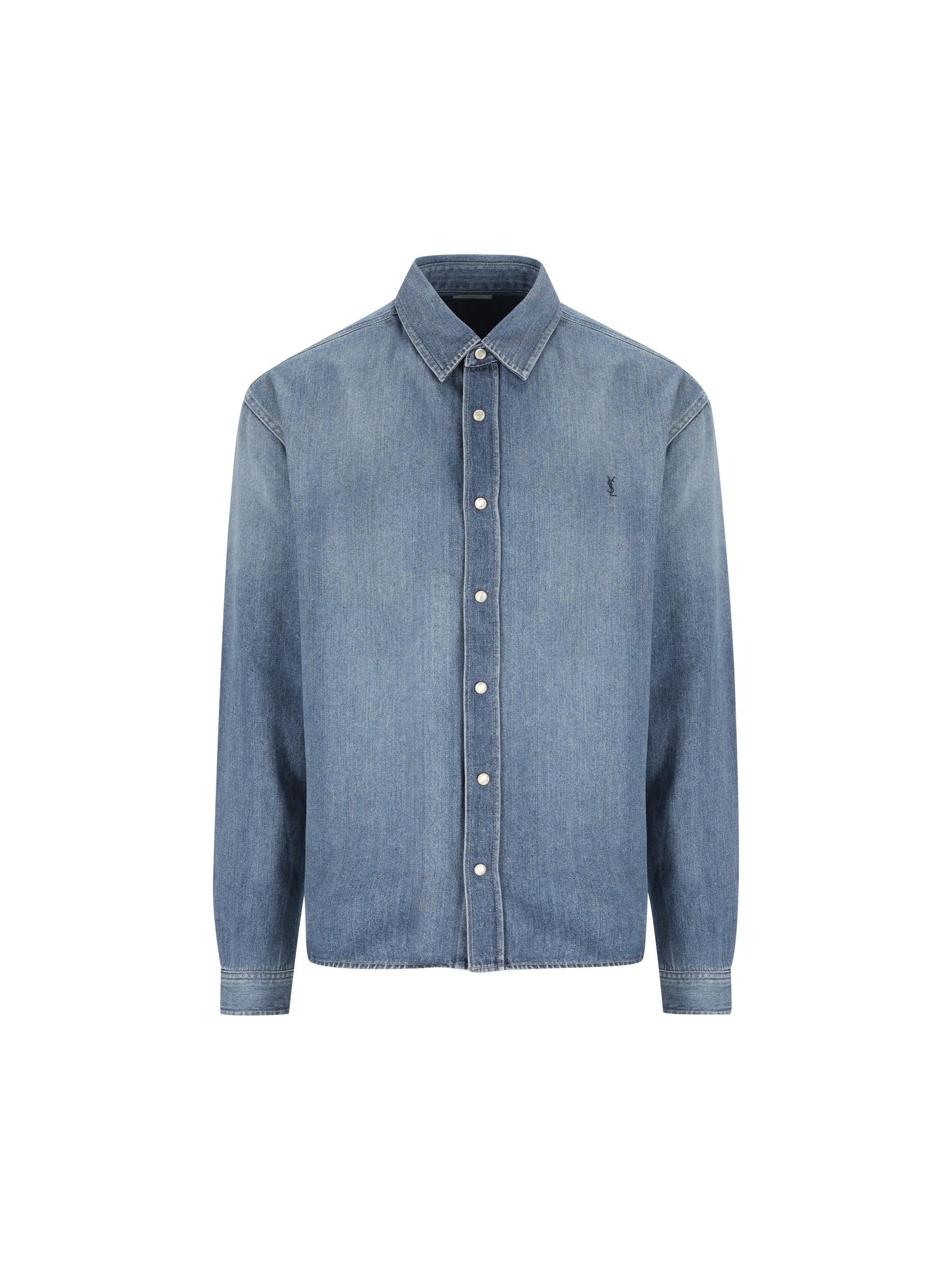 Camicia realizzata in cotone. 862246 Y29YA4428 SAINT LAURENT 