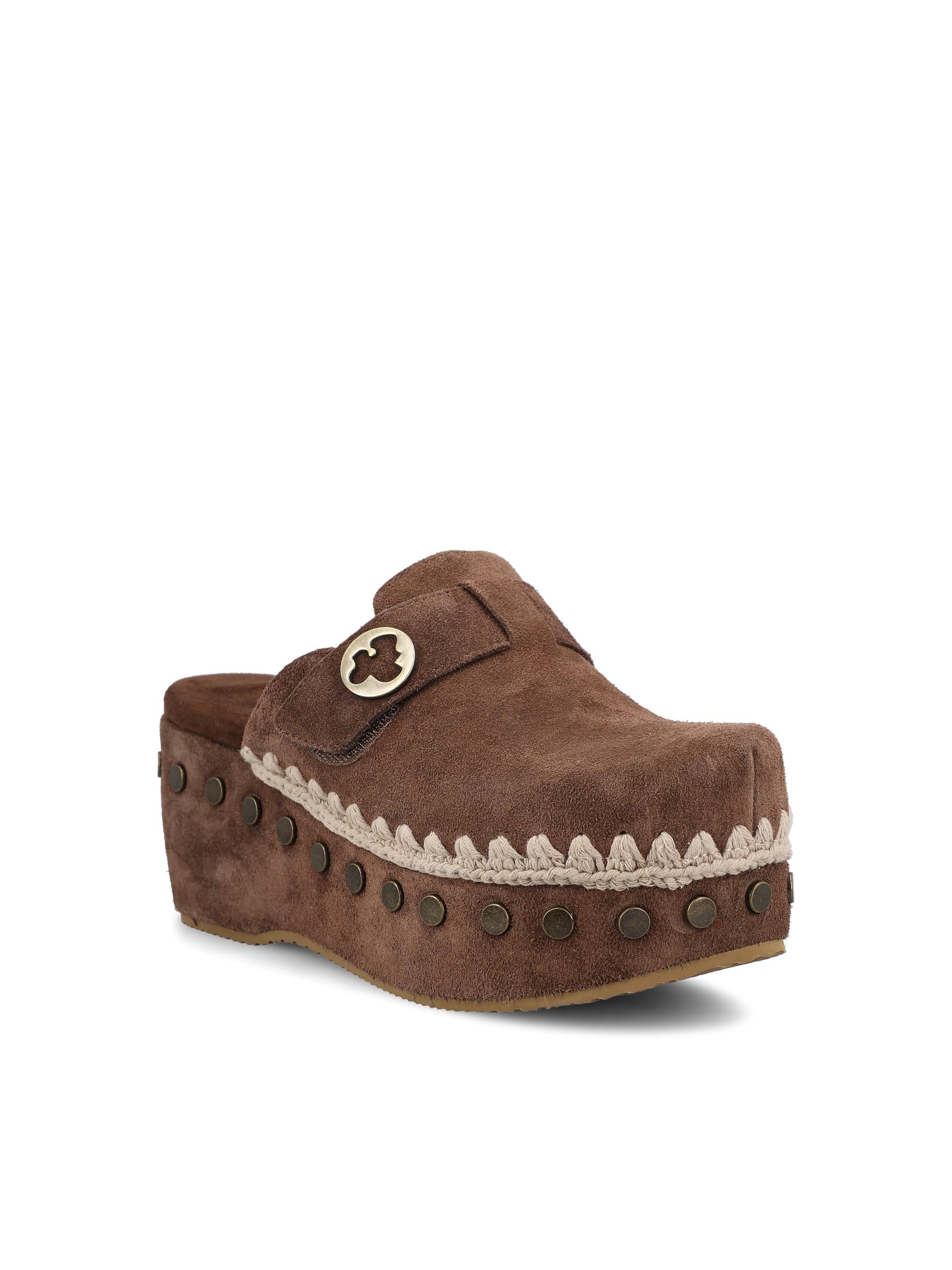 Clog realizzate in suede. SW611001A DPB MOU 