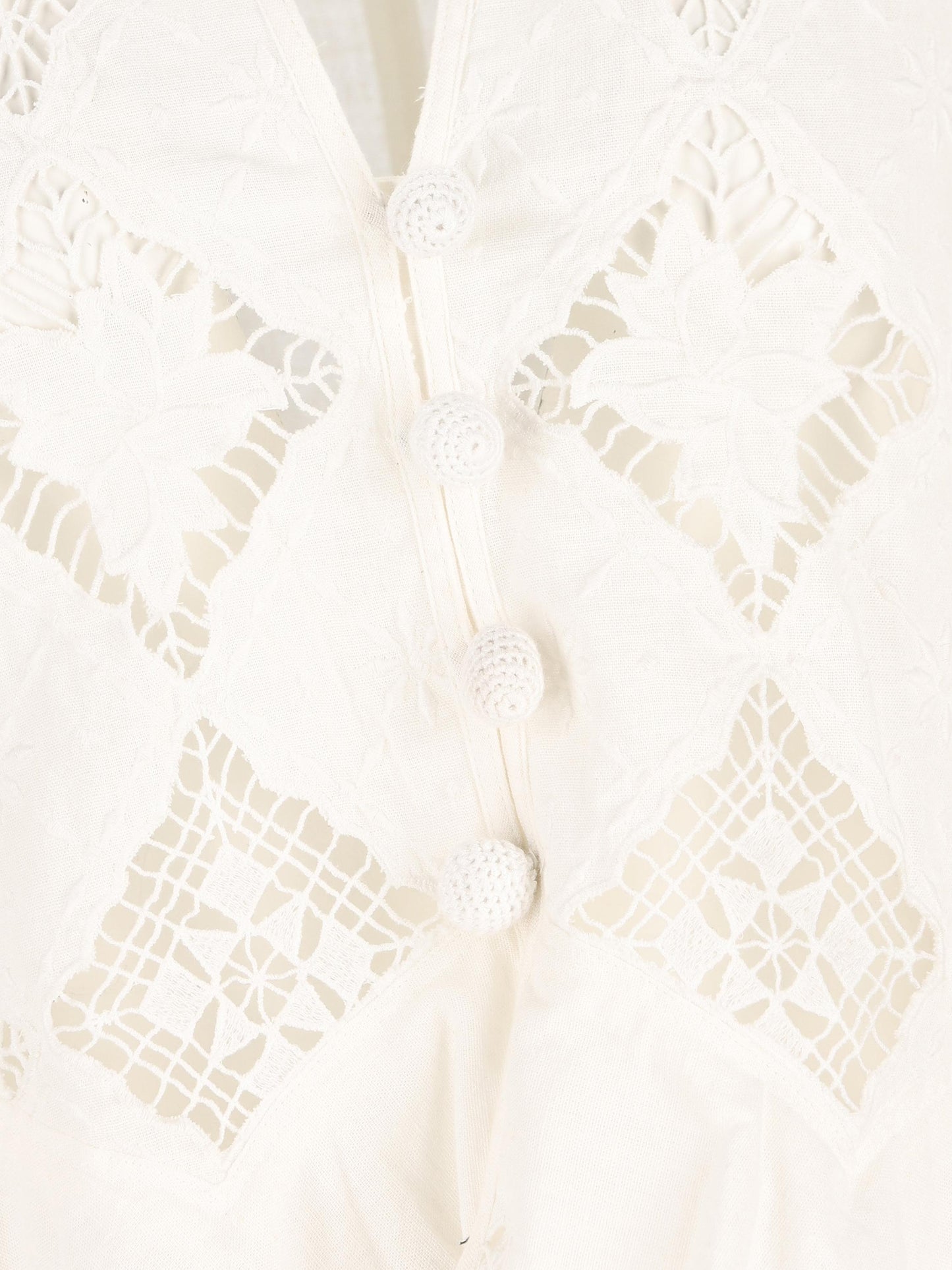 Blusa realizzata in cotone. 26EHT0856FA-D2J01I 20WH ISABEL MARANT 