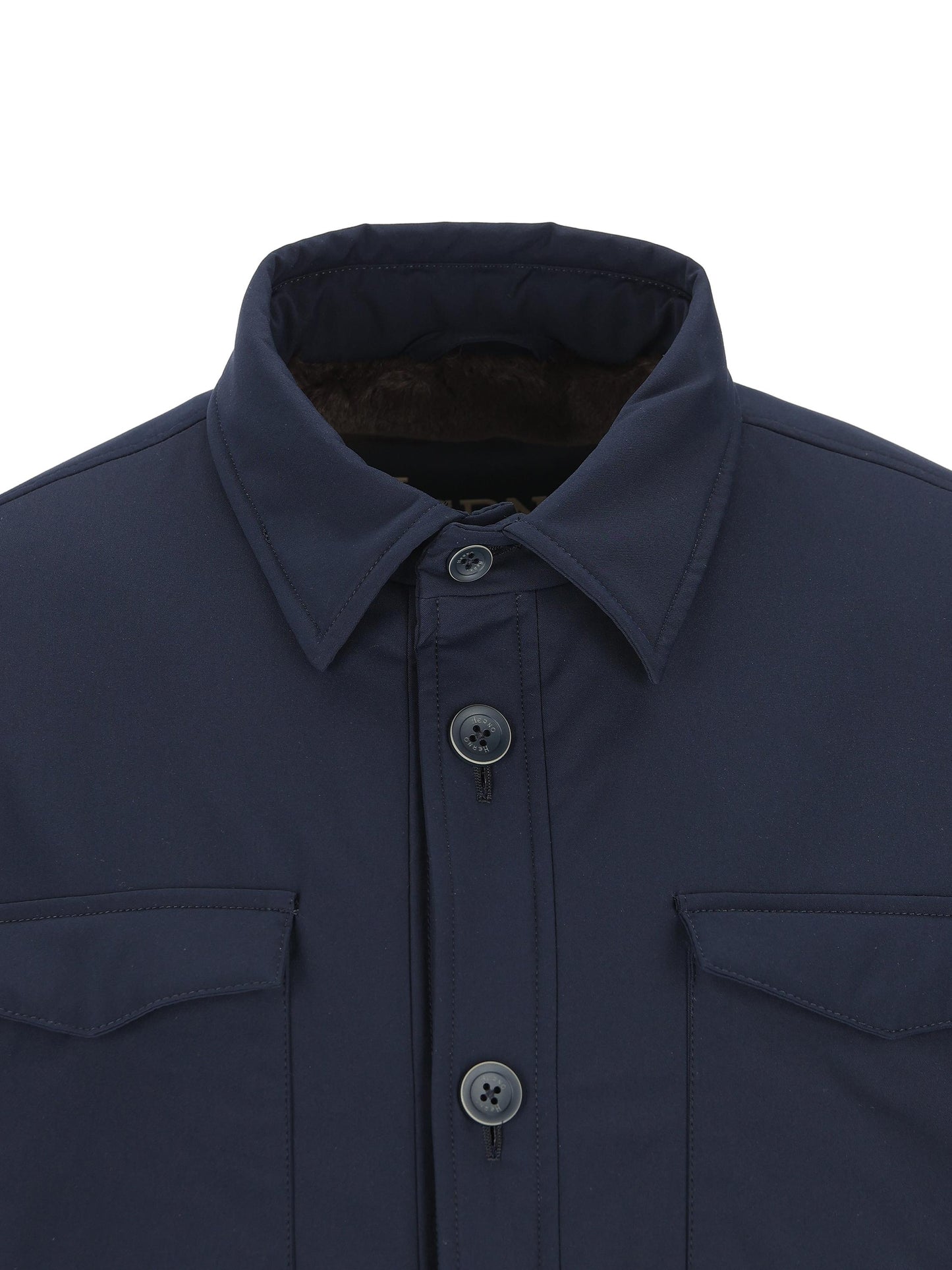 Giacca in Poliestere con Tasche a Pattina GI000562U 12343Z9200 HERNO 