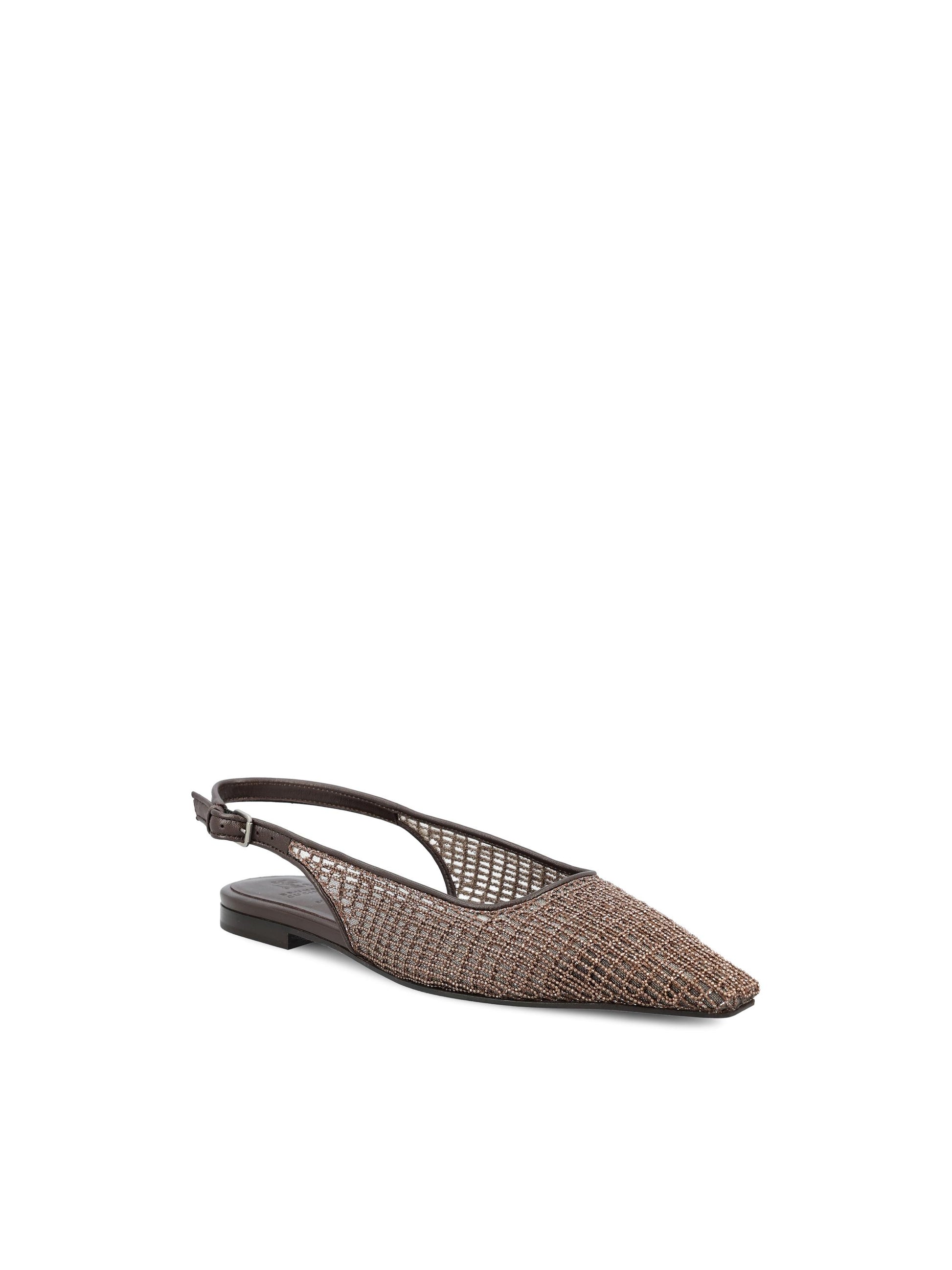 Slingback realizzate in vera pelle. MZGAC3206 C8279 BRUNELLO CUCINELLI 