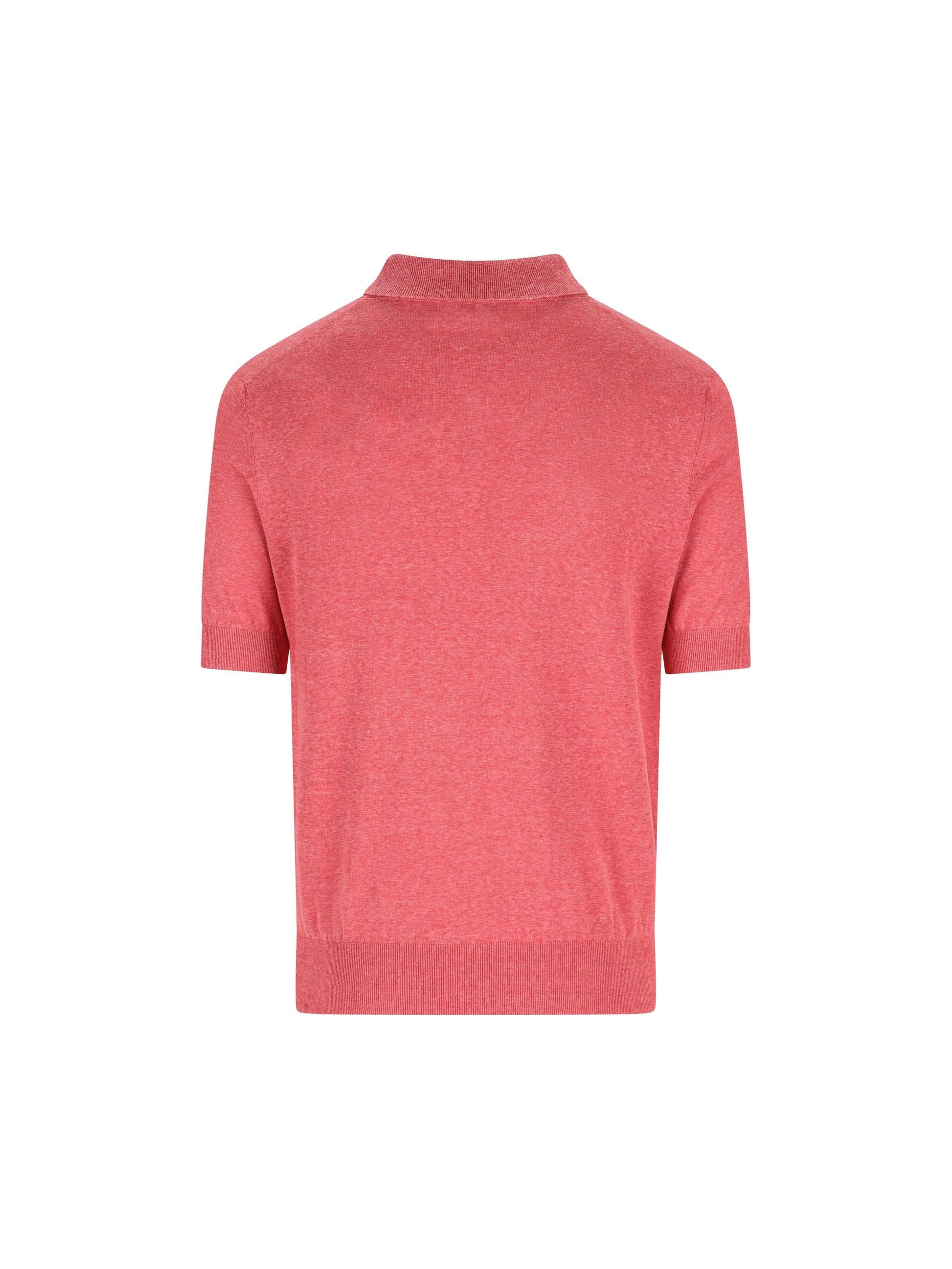 Polo realizzata in lino e seta. MSL806105 C7781 BRUNELLO CUCINELLI 