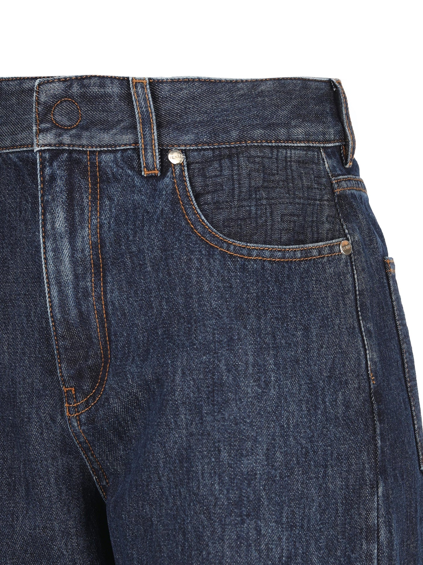 Pantaloni realizzati in cotone. FLP882 AW82F1UKI FENDI 