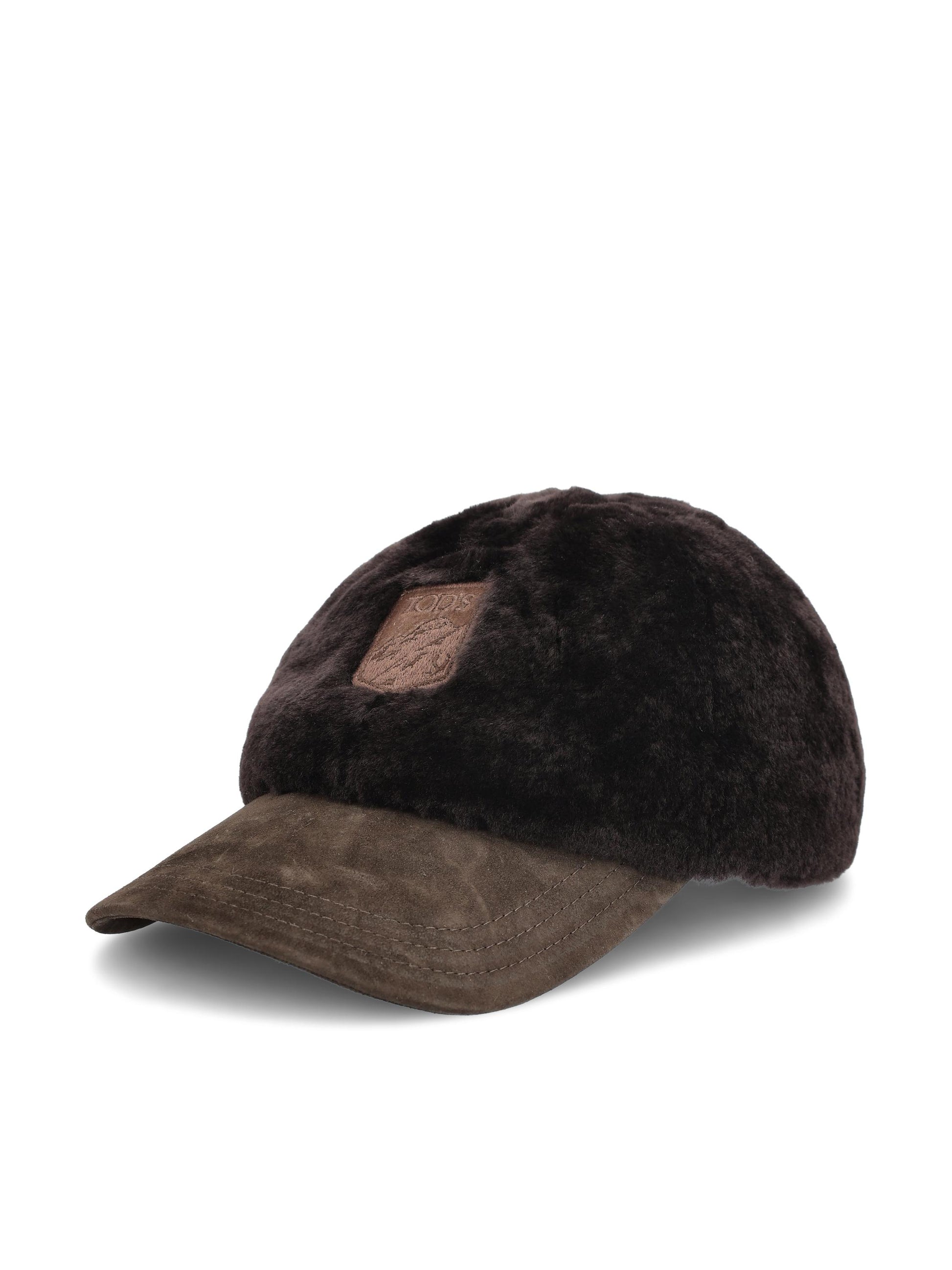 Cappello con visiera in shearling X9MF3519280XVD S800 TOD'S 