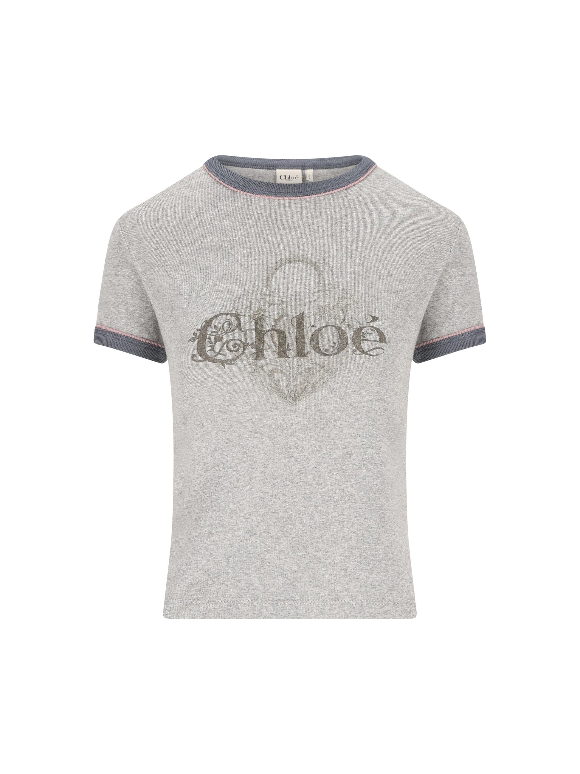 T-Shirt realizzata in cotone. CH25WJH03195 01B CHLOE' 