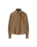 Camicia realizzata in cotone e poliammide. M0F79RJ916 C9266 BRUNELLO CUCINELLI 