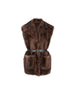 Gilet realizzato in montone. 59463 15PFF0343 PRADA 