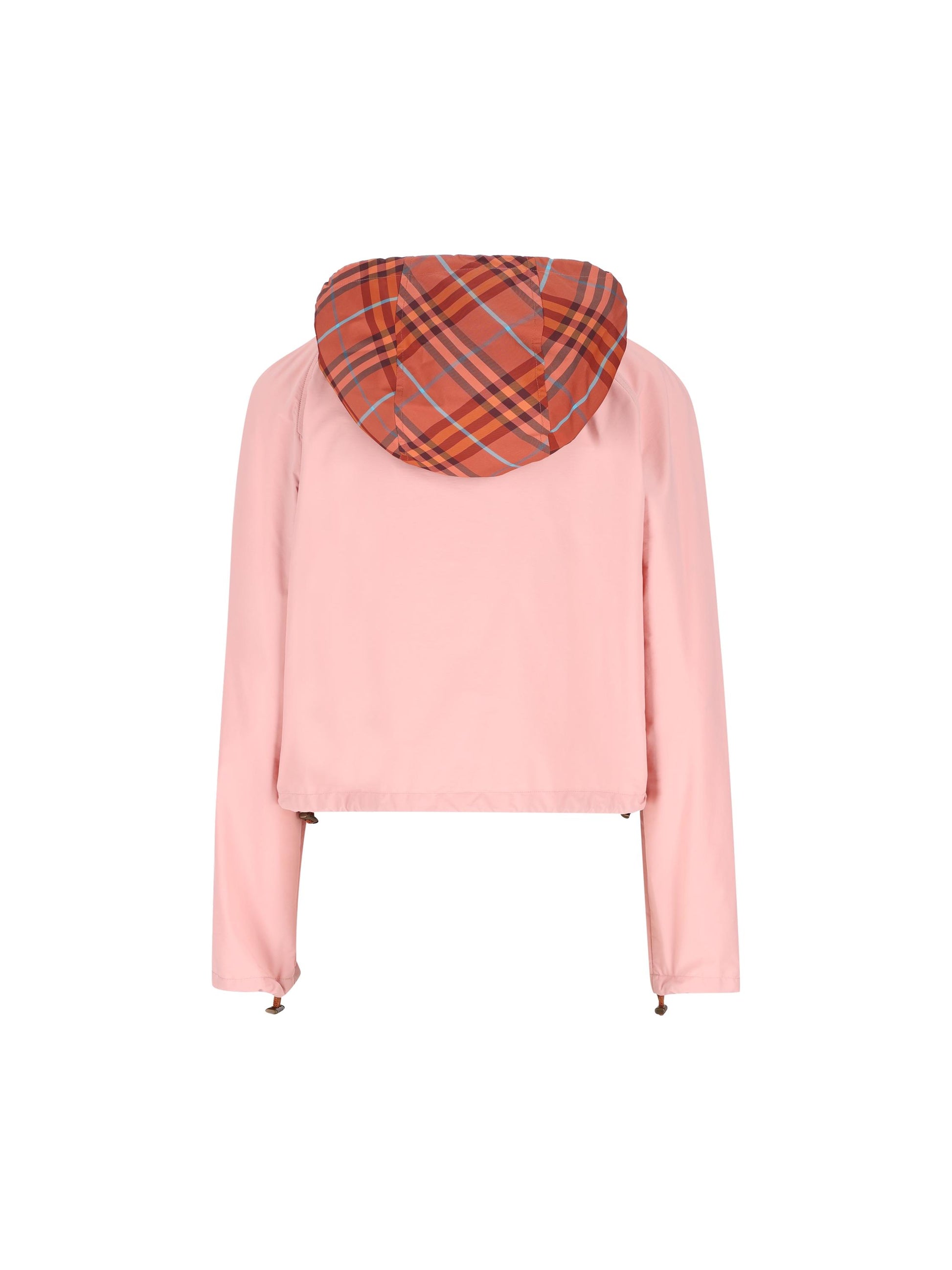 Giacca Newcott cropped con cappuccio 8118253 C4026 BURBERRY 