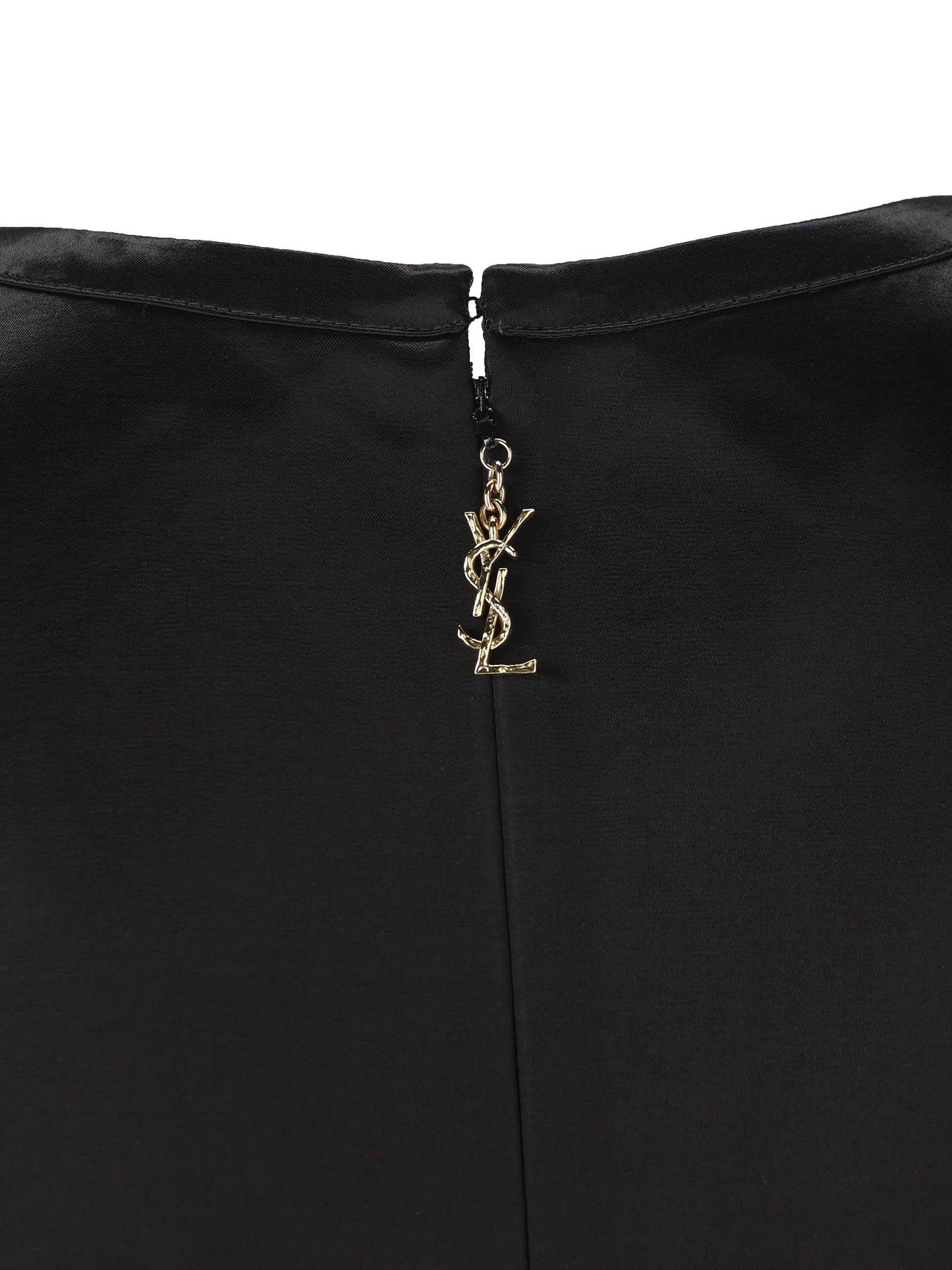 Abito in viscosa. 870784 Y1K441000 SAINT LAURENT 