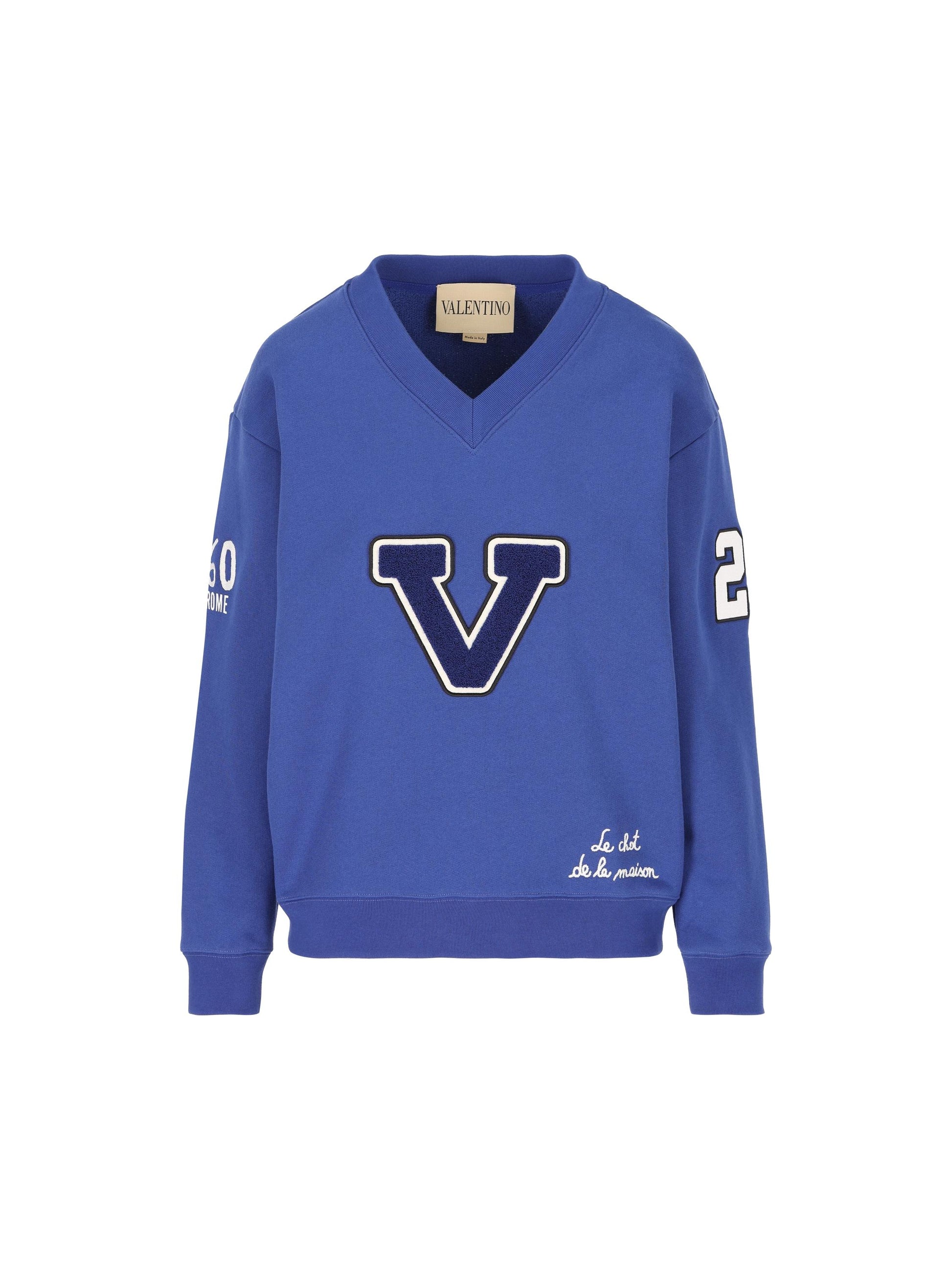 Felpa realizzata in cotone. 7B3MF24V9KY AF9 VALENTINO GARAVANI 