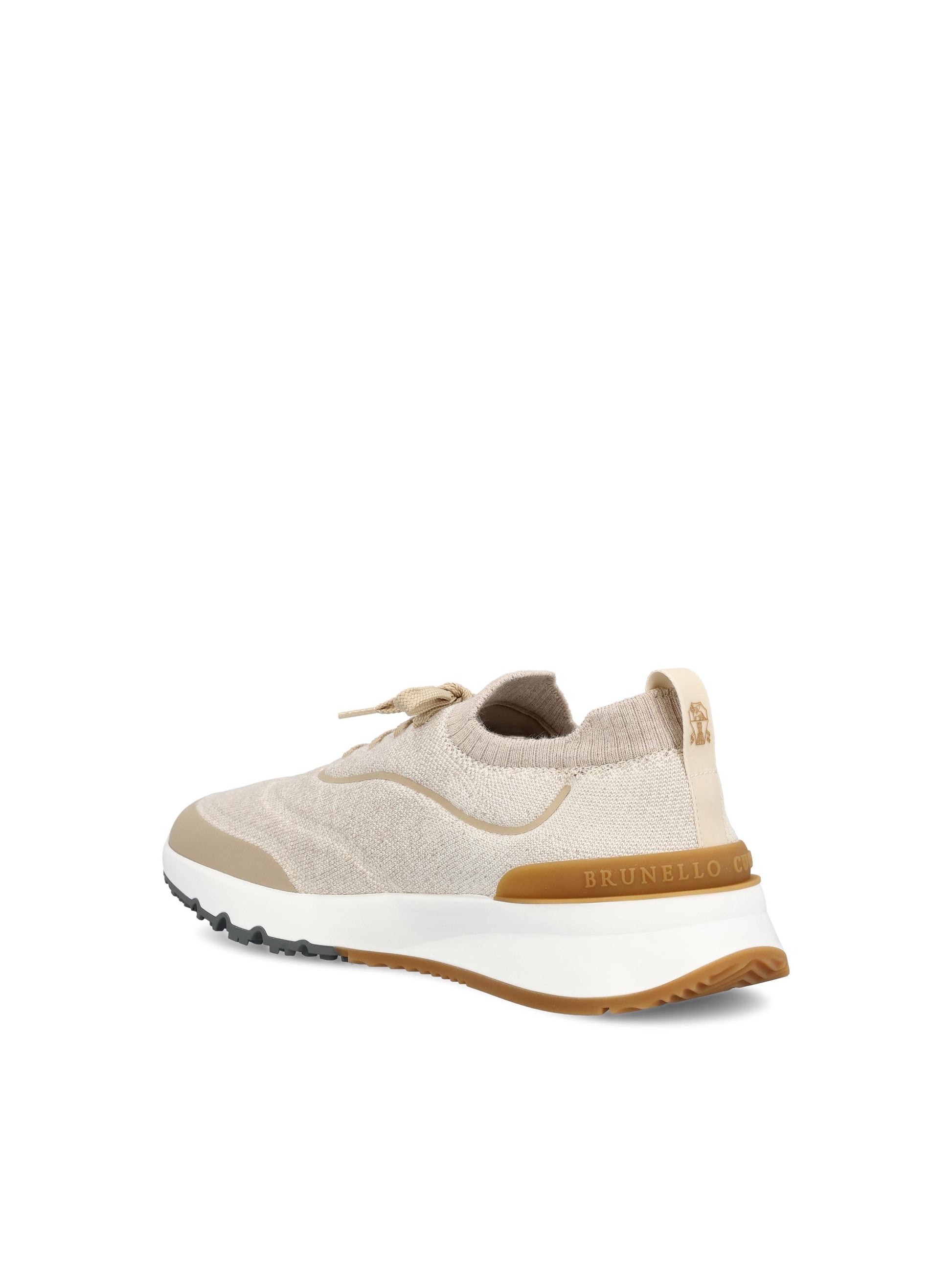 Sneakers realizzate in maglia. MZUEHRO342 CLC32 BRUNELLO CUCINELLI 