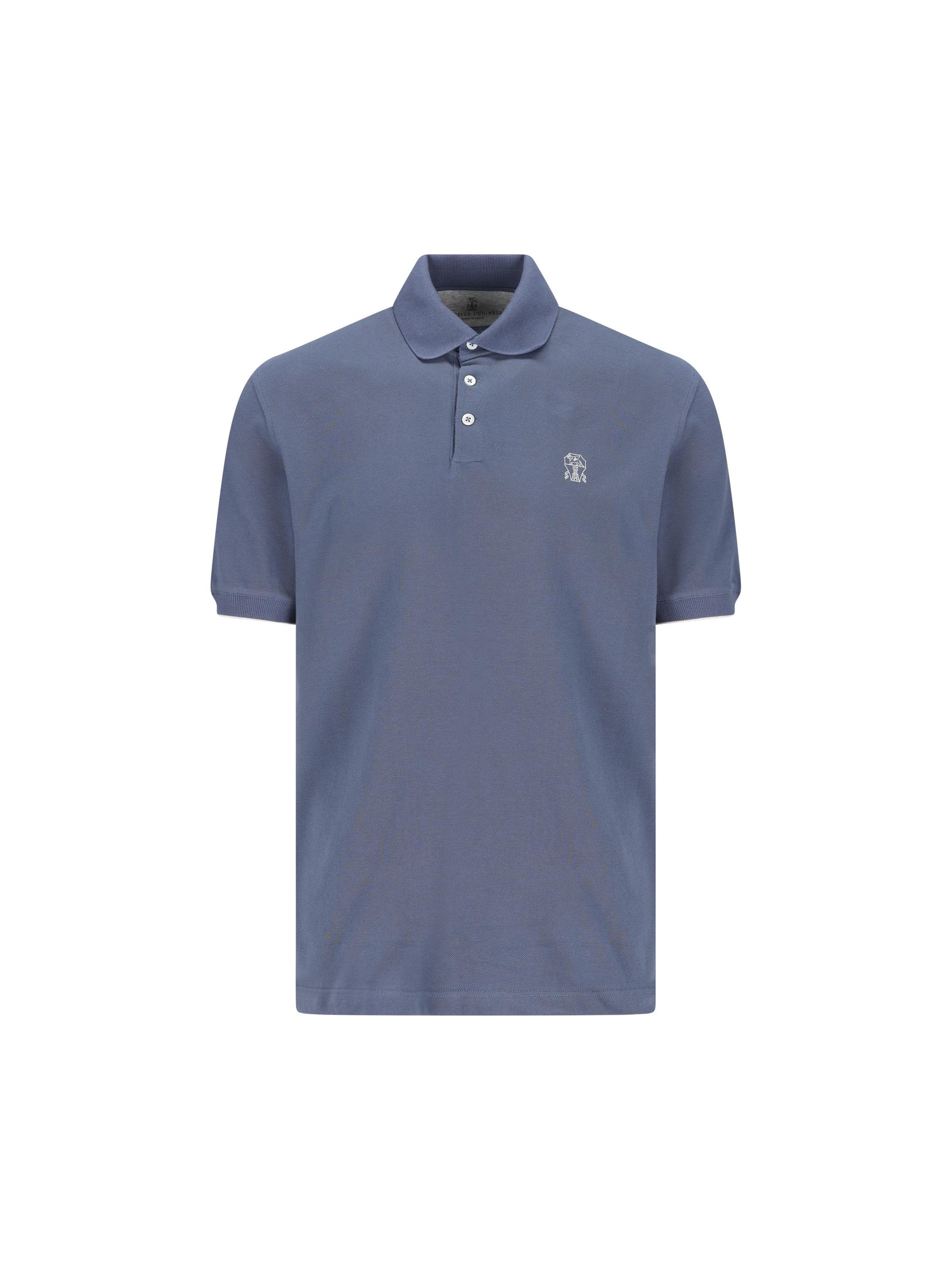 Polo realizzata in cotone. ME8548788 CBL48 BRUNELLO CUCINELLI 