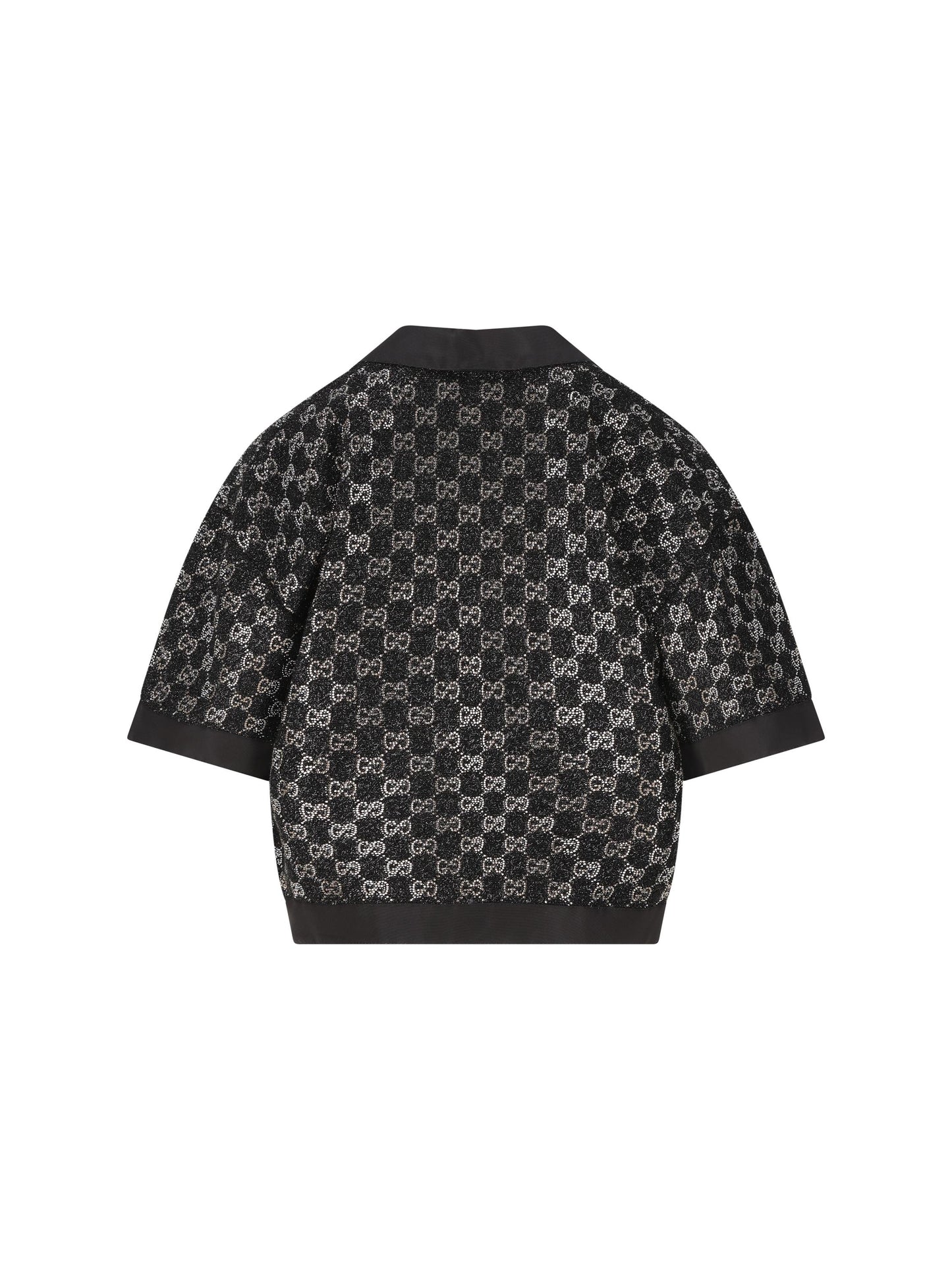 Maglia realizzata in viscosa e fibra metallizzata. 846682 ZARWY1000 GUCCI 