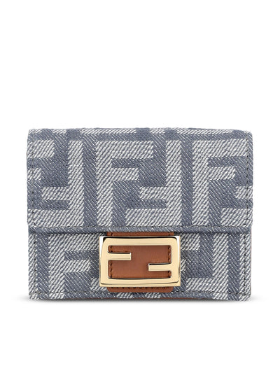 Portafoglio Micro Trifold Baguette 8M0395 AUT4F1SXQ FENDI 