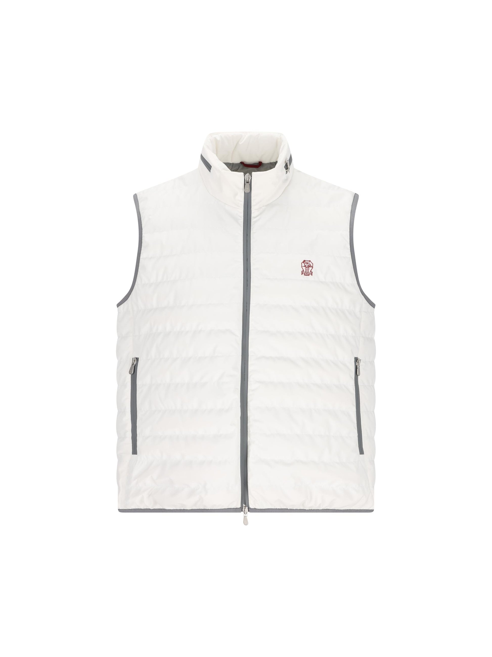 Gilet realizzato in poliammide ed elastan. MM49A7460G C1085 BRUNELLO CUCINELLI 