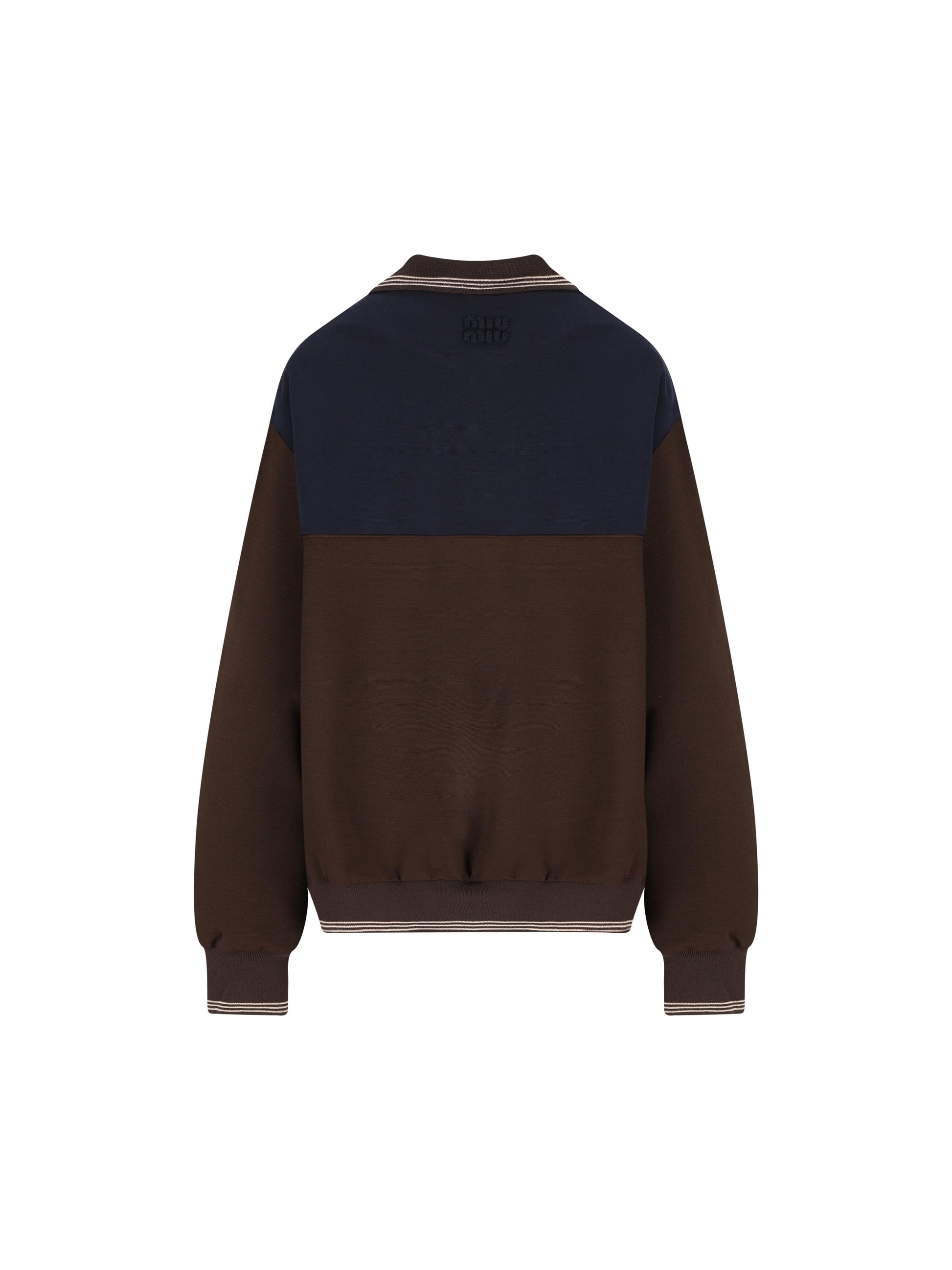 Felpa realizzata in viscosa. MJLA01 18FXF0KGN MIU MIU 