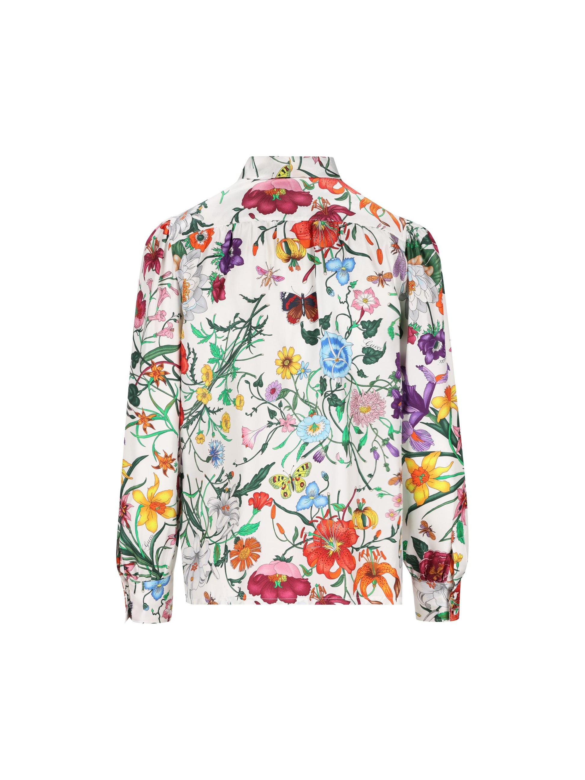 Camicia realizzata in seta. 865715 ZAUU89413 GUCCI 