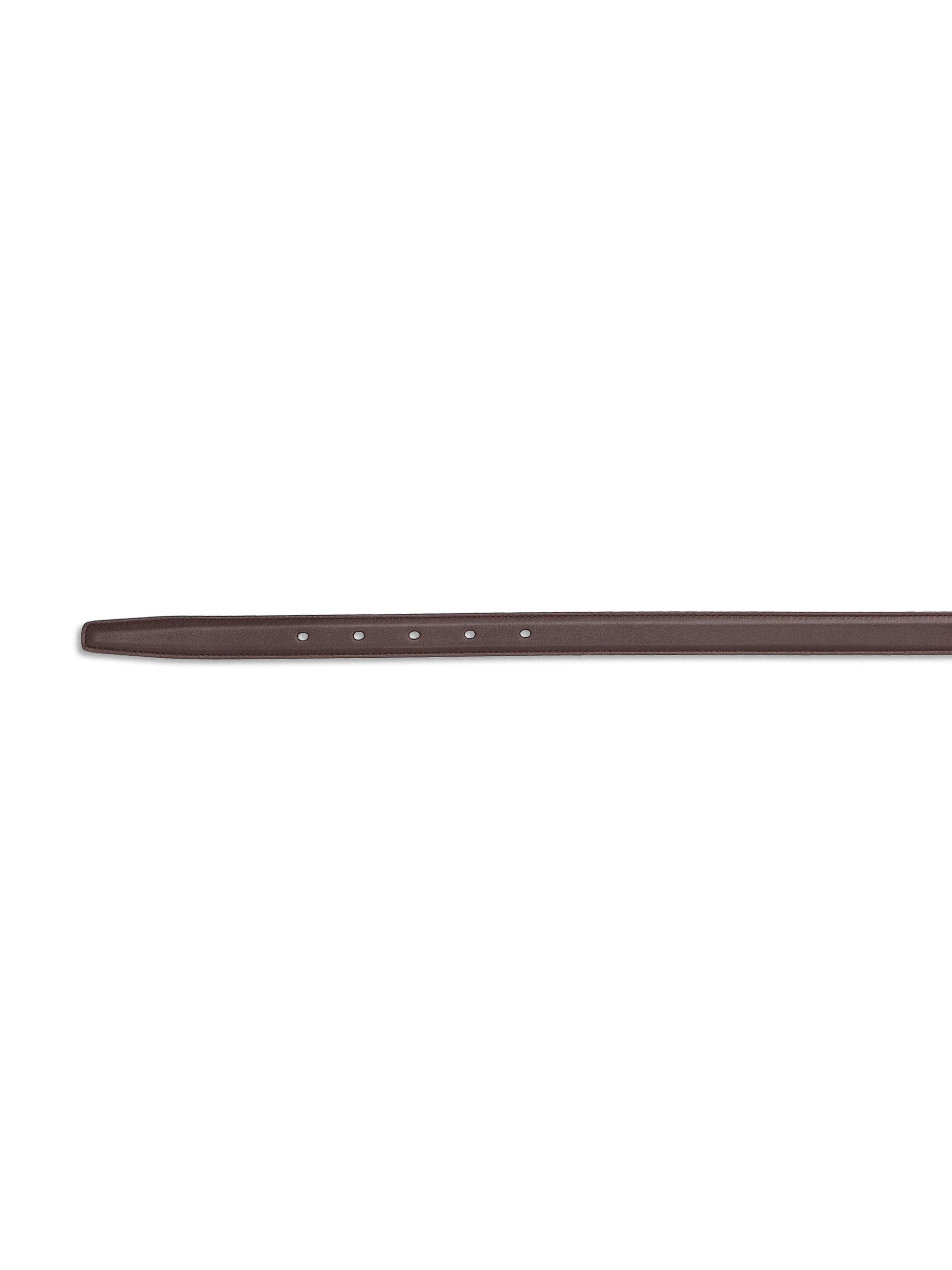 Cintura Sottile Cassandre in Pelle Box 554465 BOO0W6892 SAINT LAURENT 