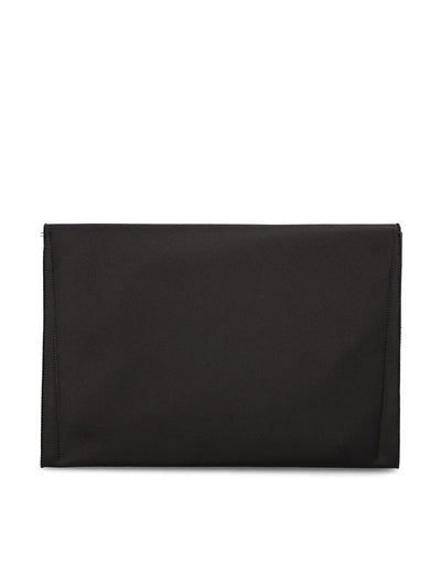 Pochette realizzata in seta e pelle. BB514EB2CK 001 GIVENCHY 