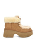 Stivali Classic Esmee Lace Up in pelle scamosciata 1171532 CHE UGG 
