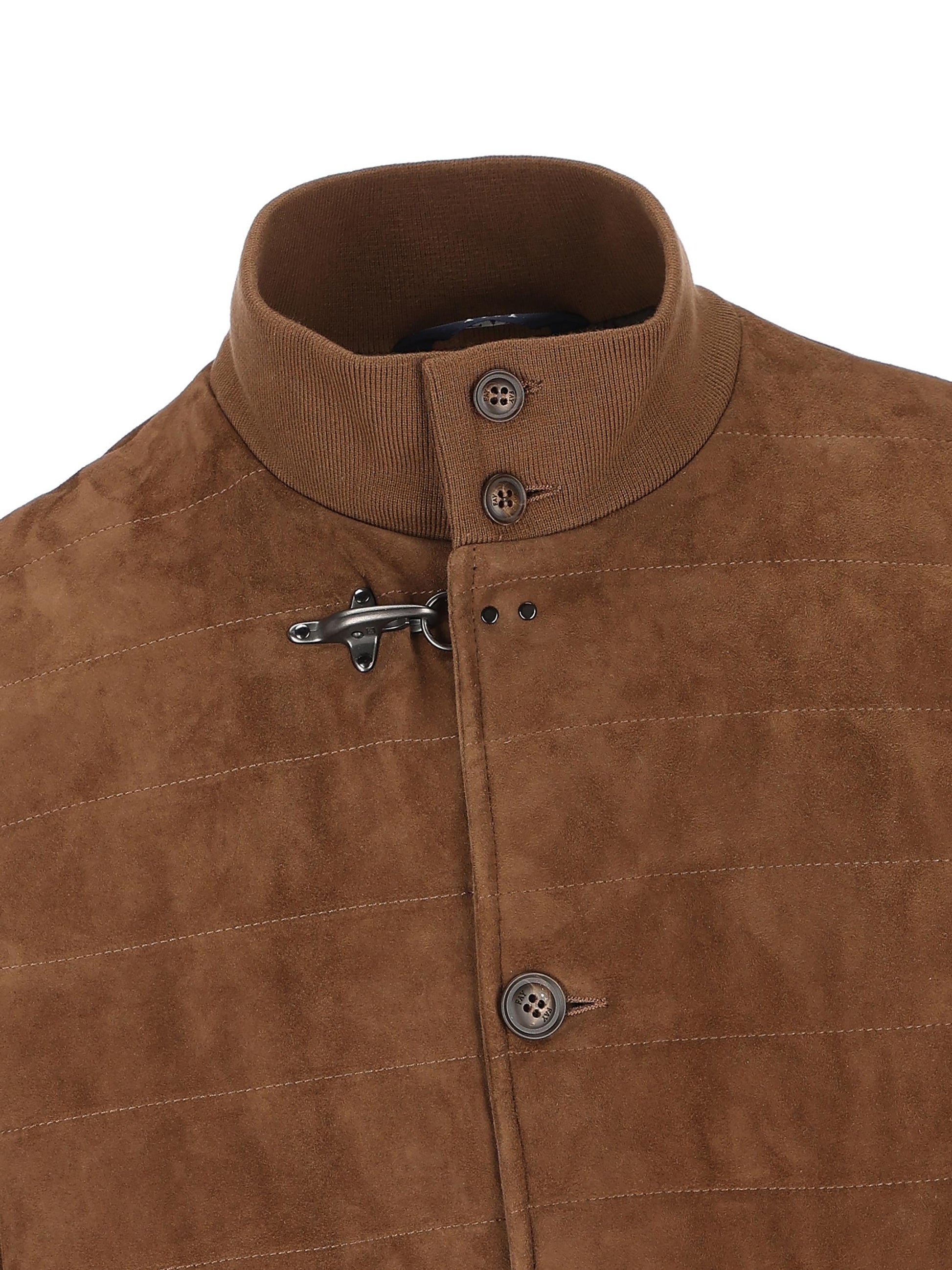 Bomber realizzato in pelle. NAM21510240XQH S410 FAY 
