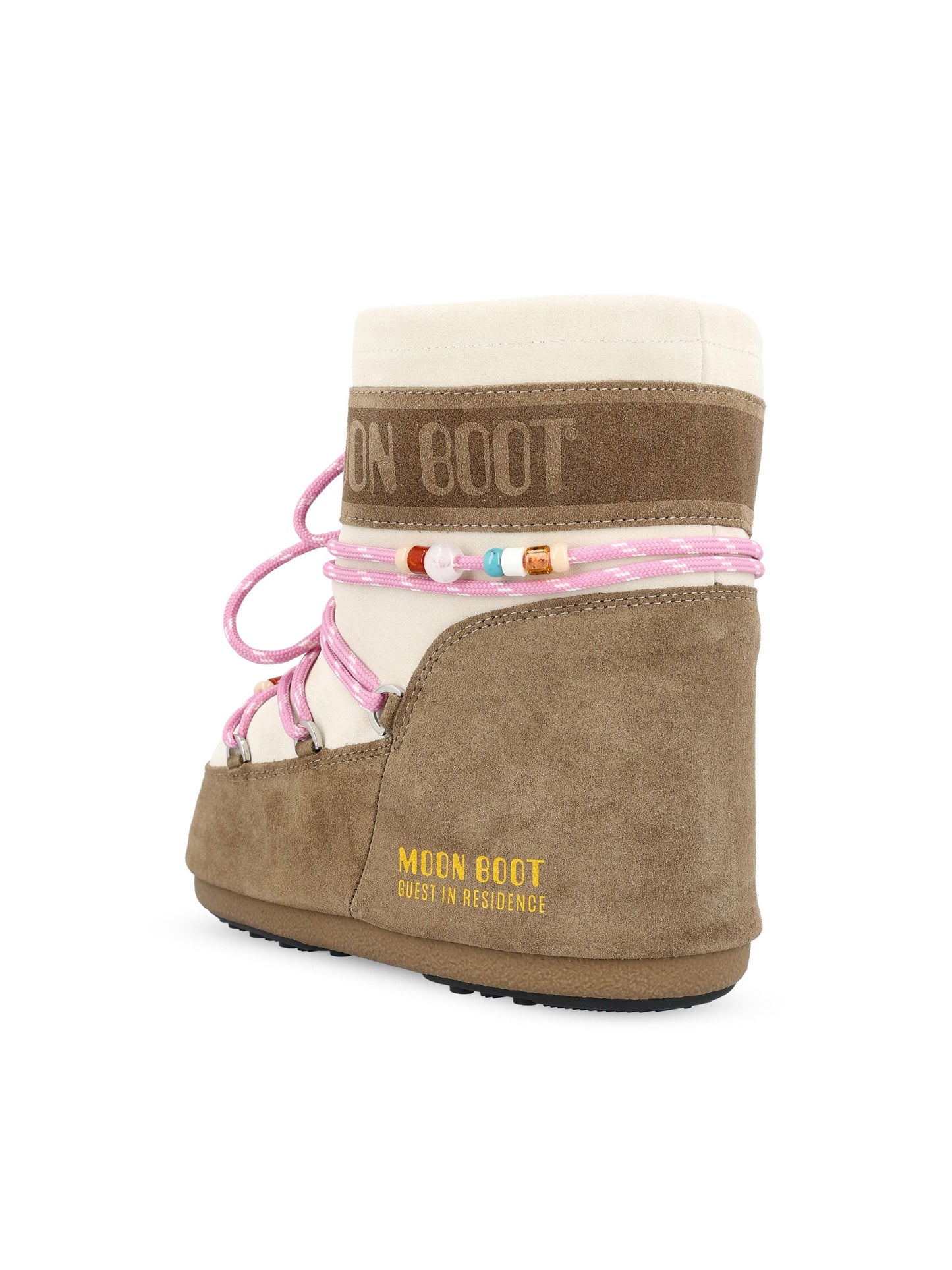 Stivale realizzato in pelle scamosciata. 80D1409730 BL43 MOON BOOT - GUEST IN RESIDENCE 