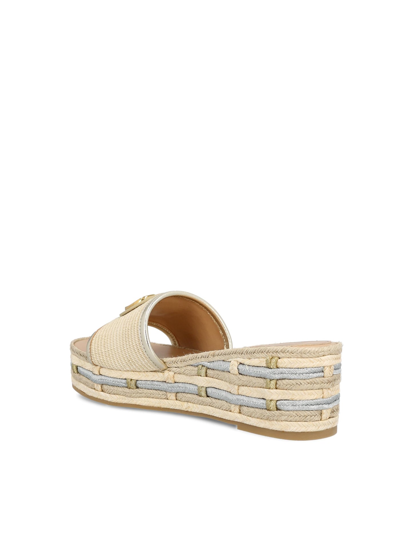 Espadrillas realizzate in tessuto e pelle. 8W2S0LY8EFQ NIK VALENTINO GARAVANI 