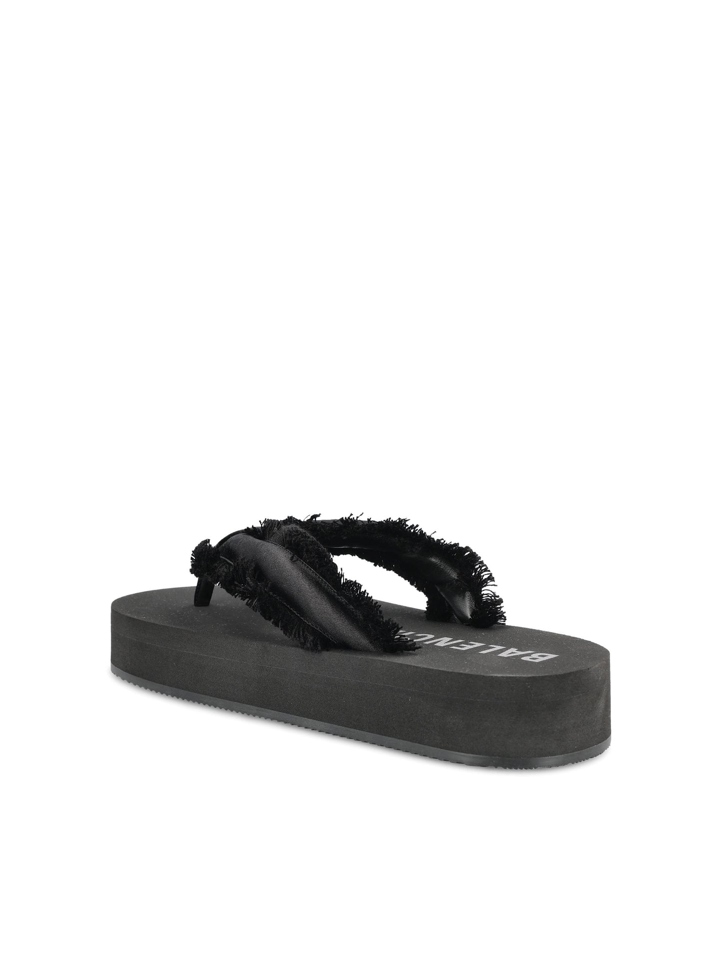 Le Infradito Jet Lag in satin. 870111 W0WM01000 BALENCIAGA 