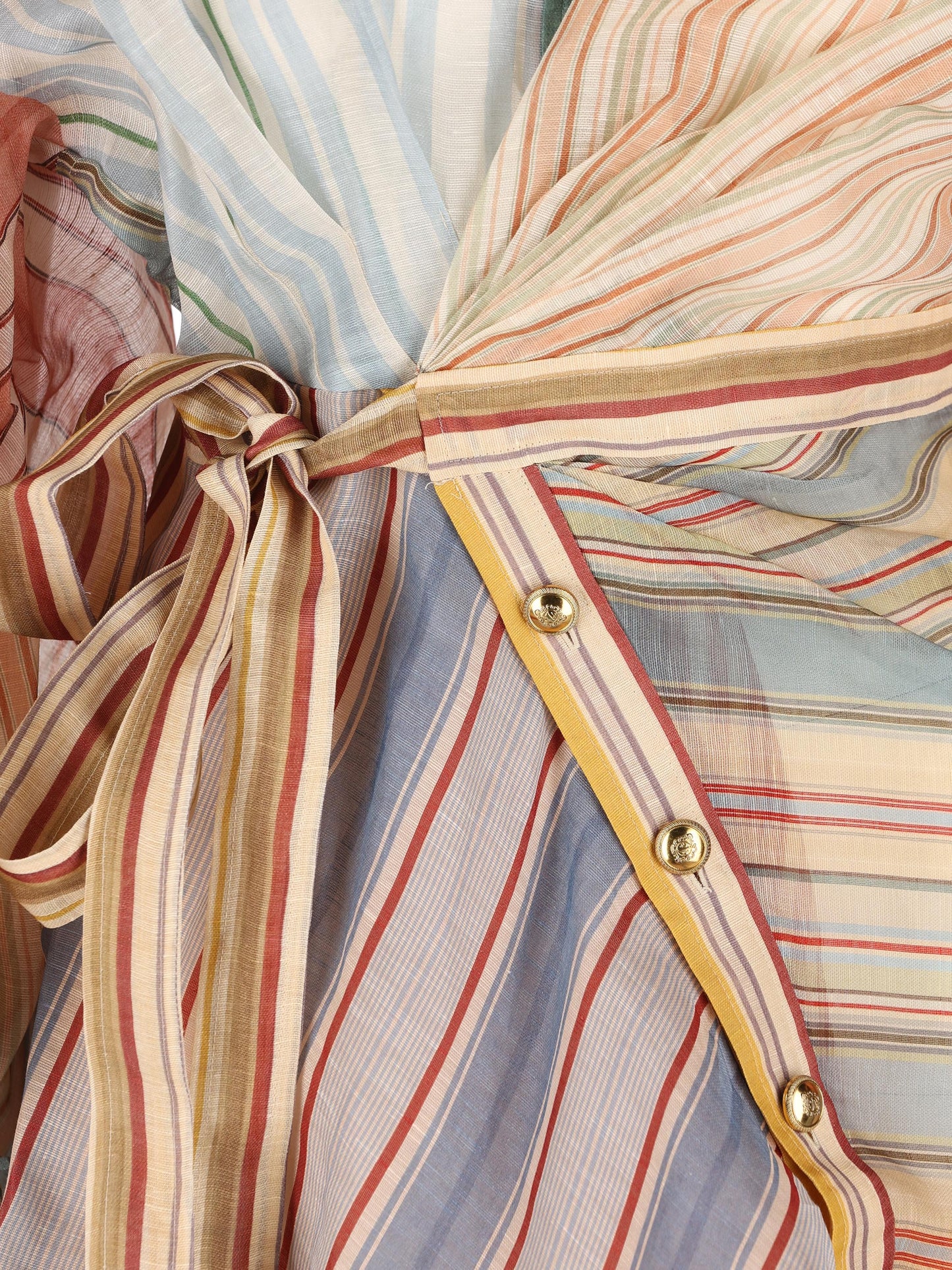 Abito realizzato in lino e seta. 7028DC261 SPSTR ZIMMERMANN 