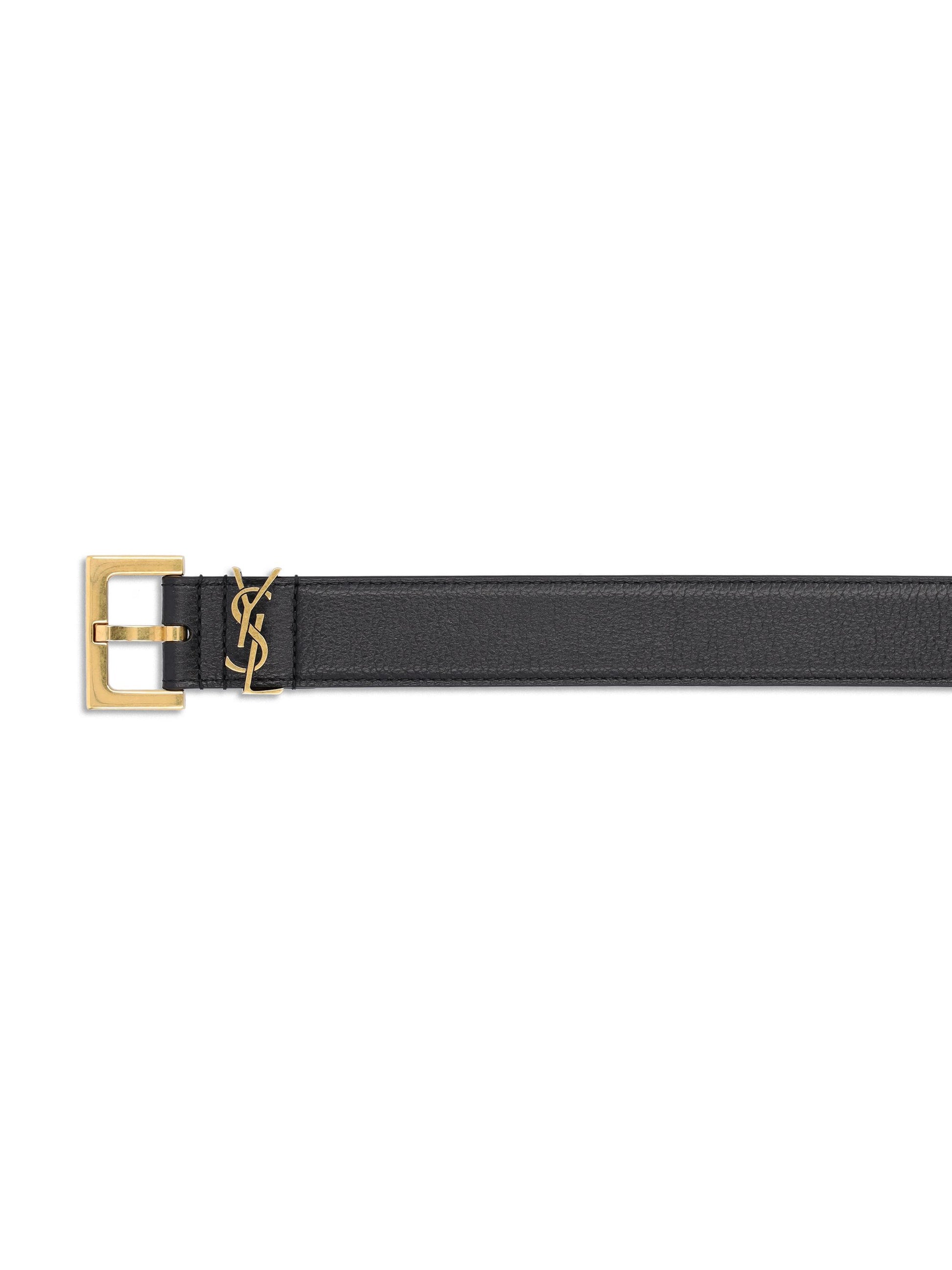 Cintura realizzata in pelle di vitello. 634437 DTI0W1000 SAINT LAURENT 
