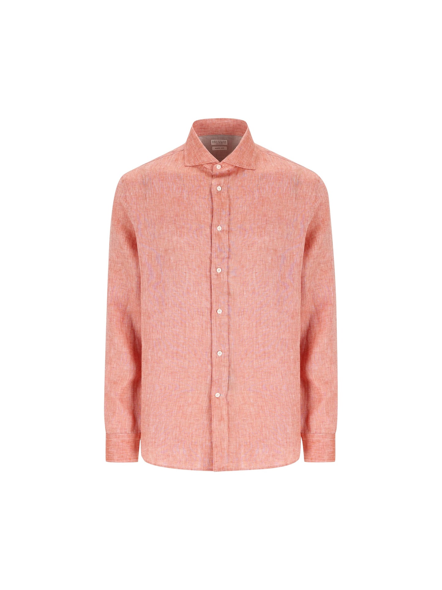 Camicia realizzata in lino. MM6840627Y C148 BRUNELLO CUCINELLI 