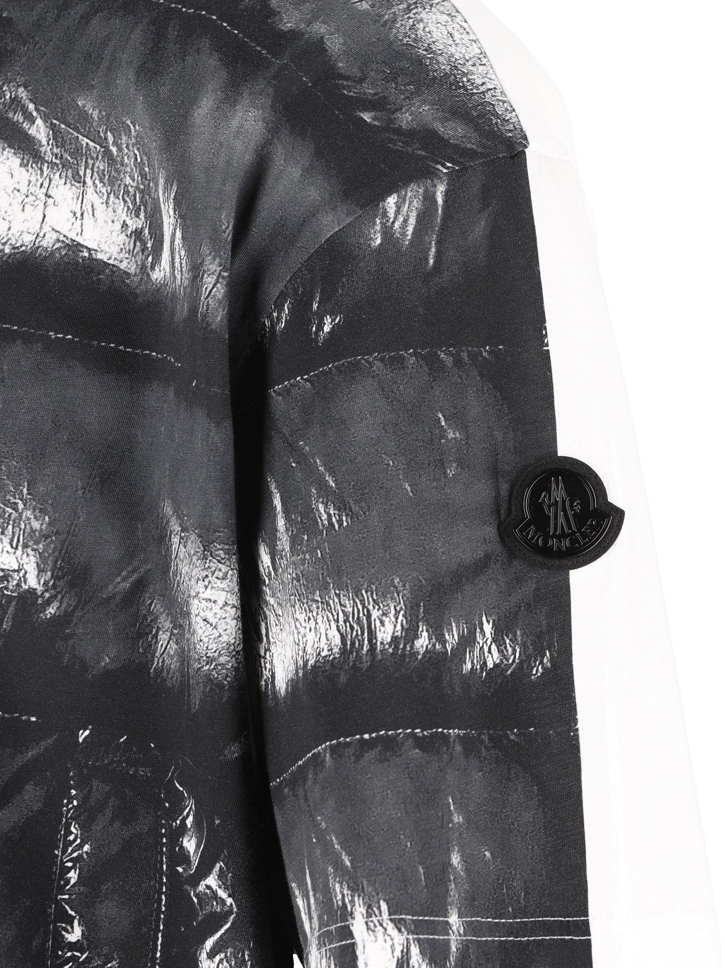 T-Shirt realizzata in cotone. M8C00001 89AYW999 MONCLER - ASAP ROCKY 