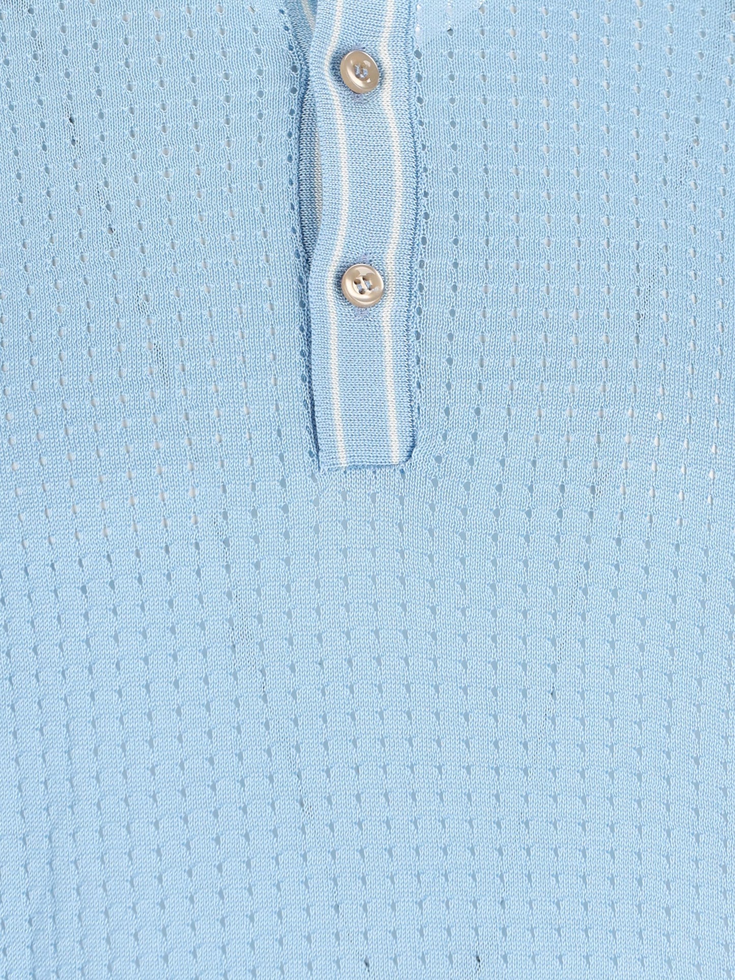 Polo realizzata in cotone. HILL CIELO TAGLIATORE 